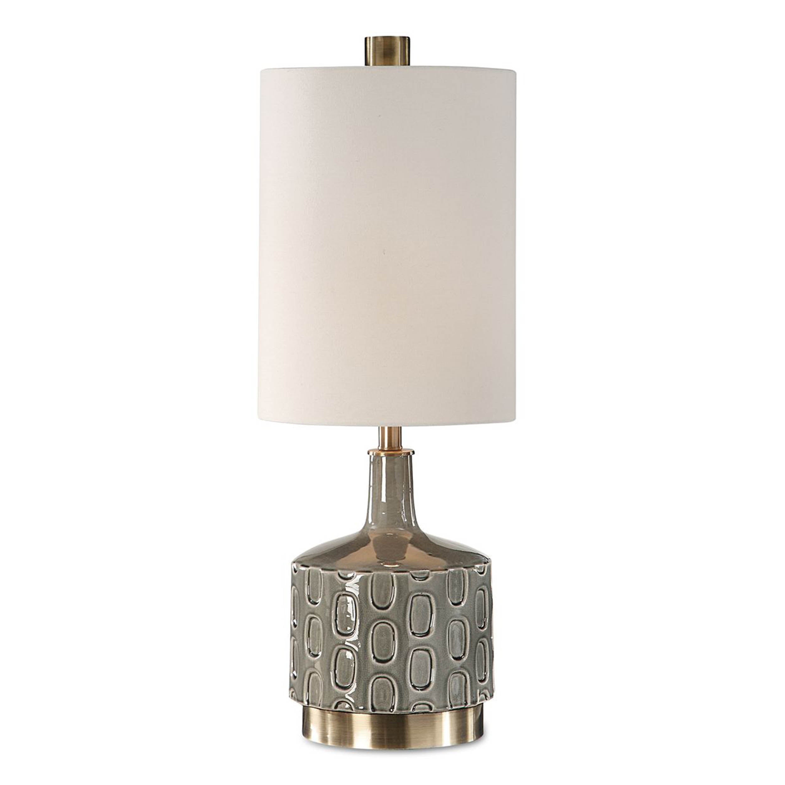 Darrin Table Lamp, Grey