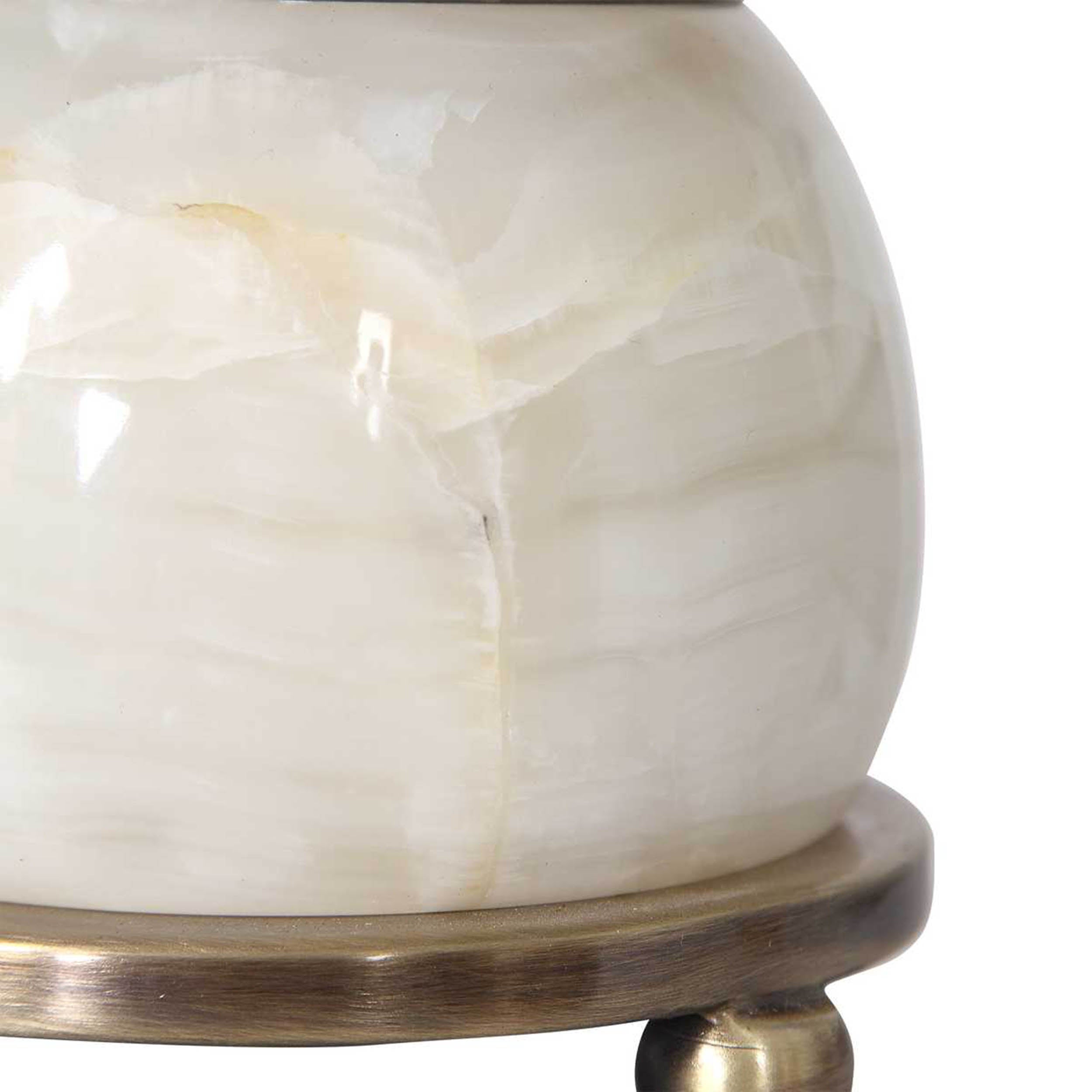 Natania Buffet Lamp, White