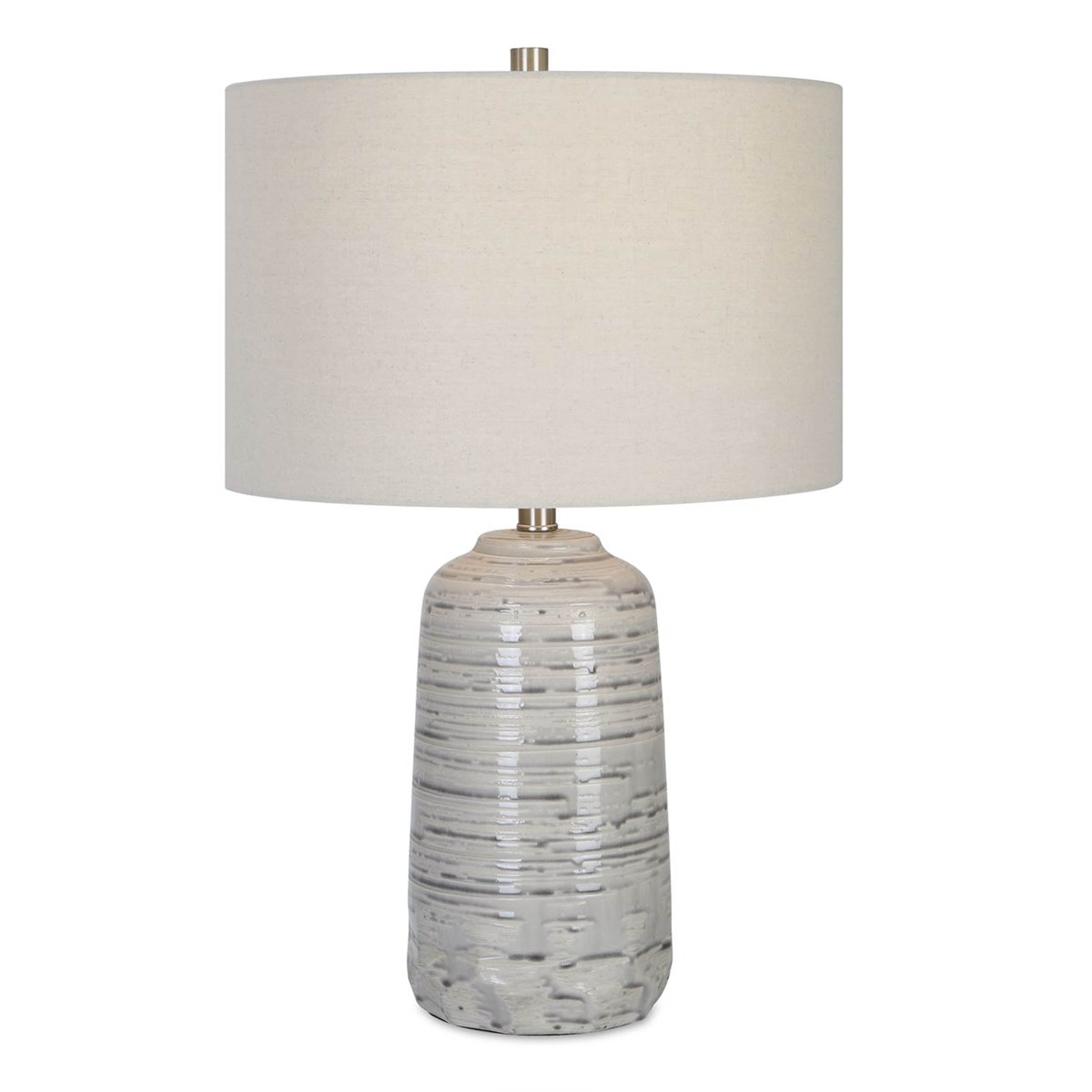 Cyclone Table Lamp, Grey