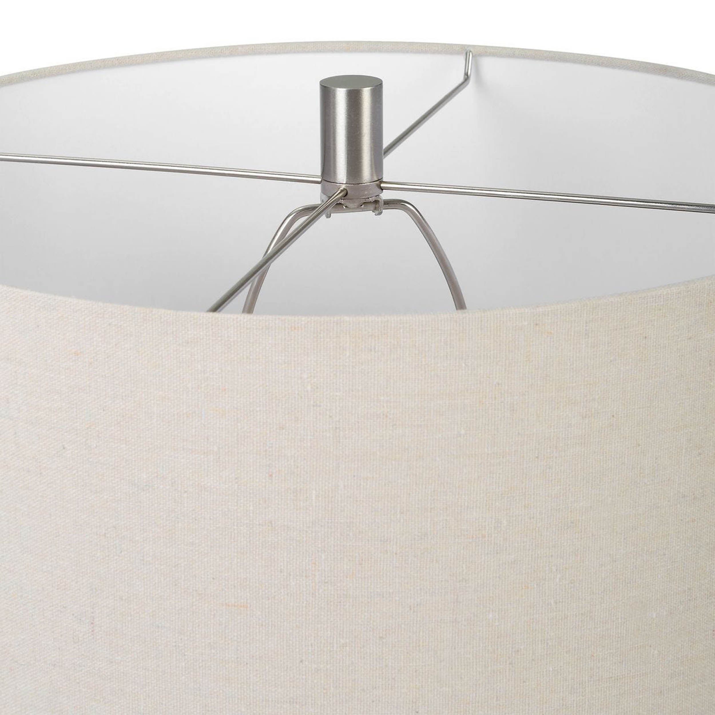 Cyclone Table Lamp, Grey