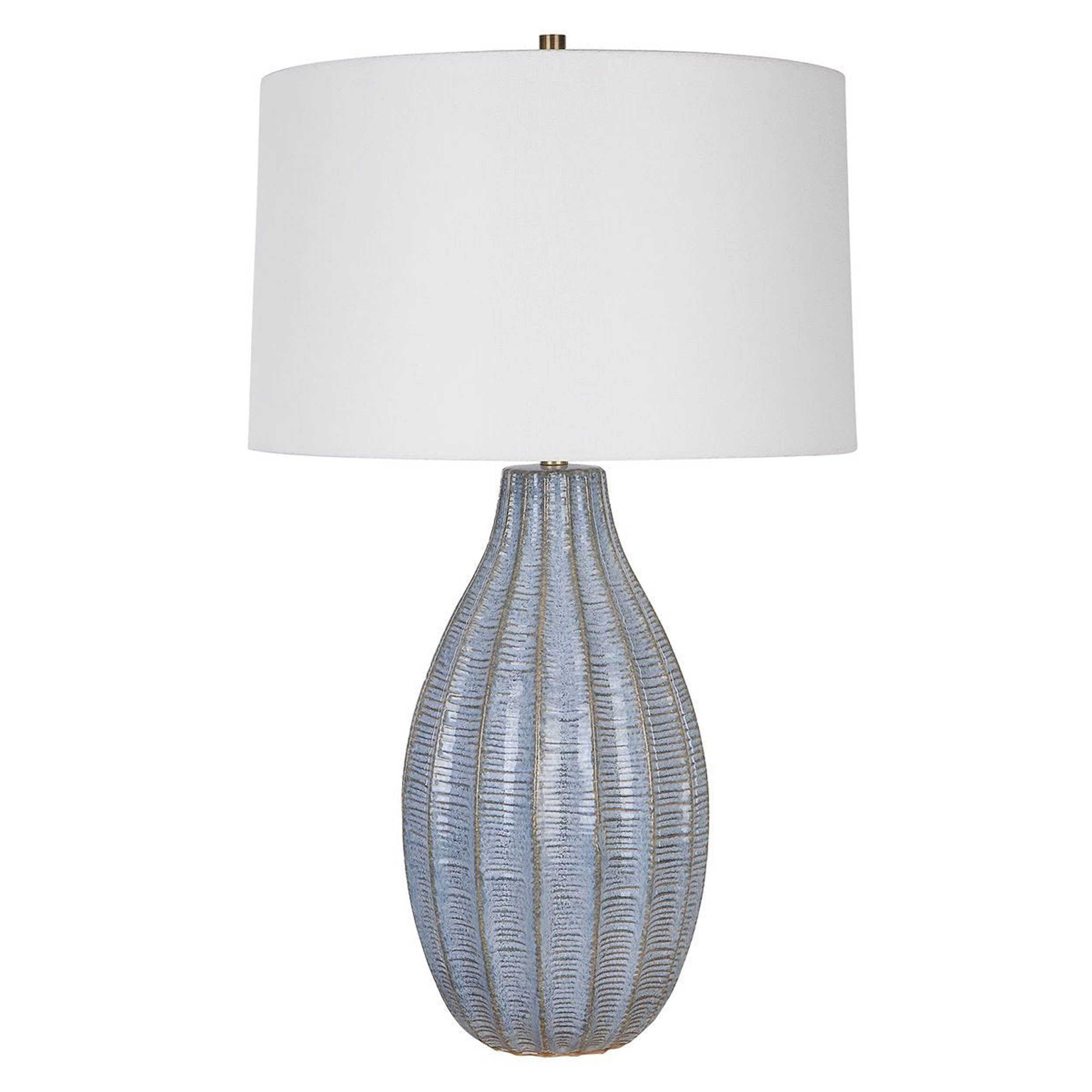 Veston Table Lamp, Blue