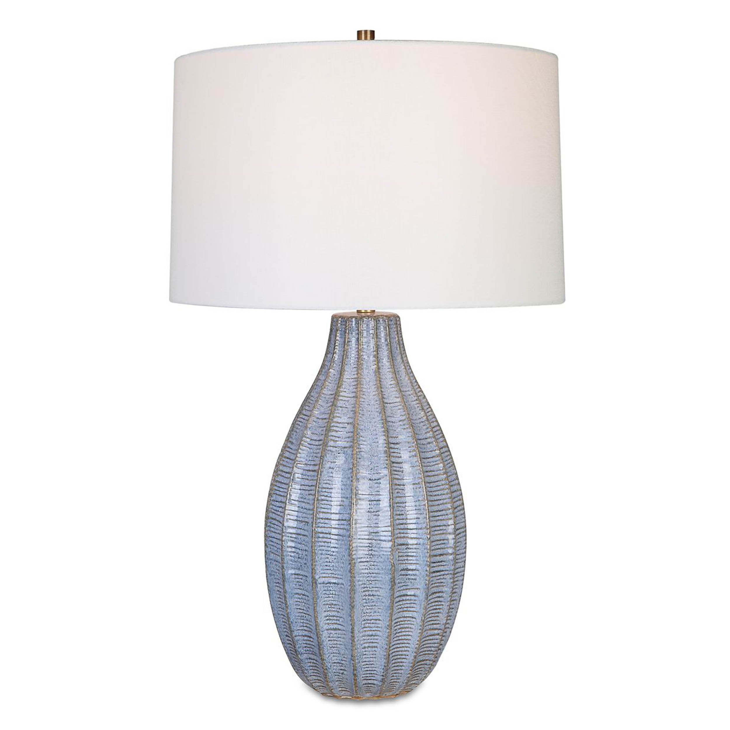 Veston Table Lamp, Blue