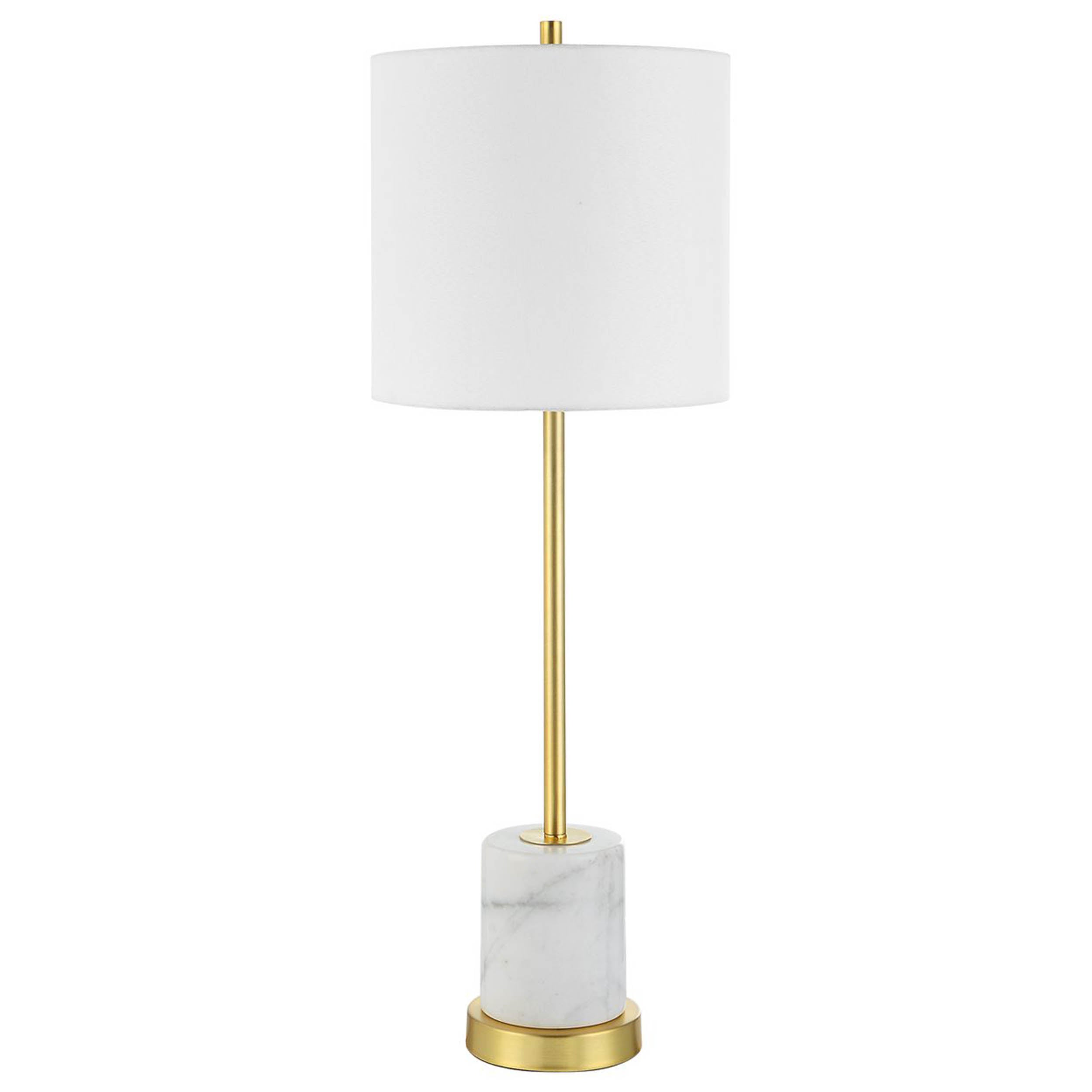 Turret Buffet Lamp, White
