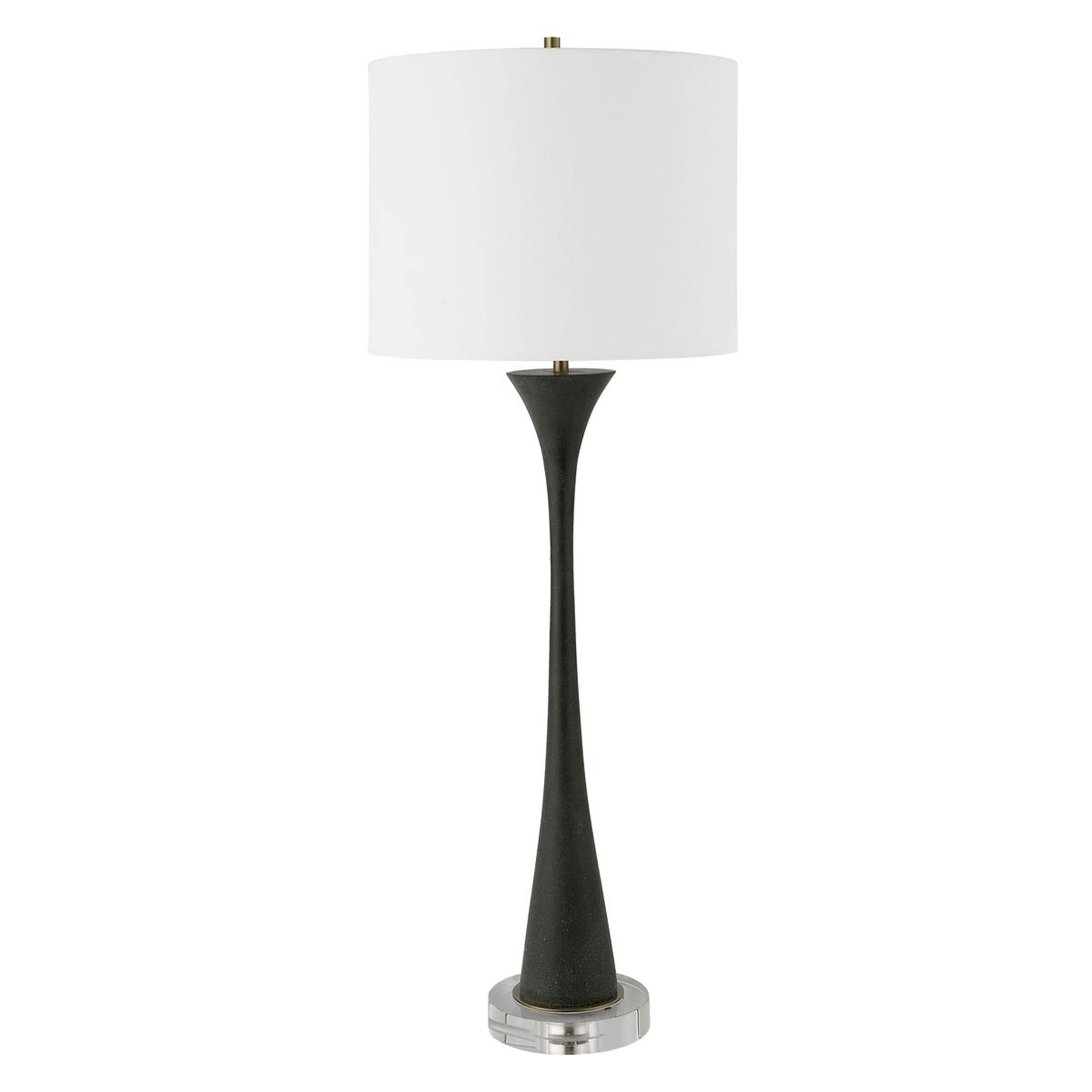 Fountain Buffet Lamp, Black, Black