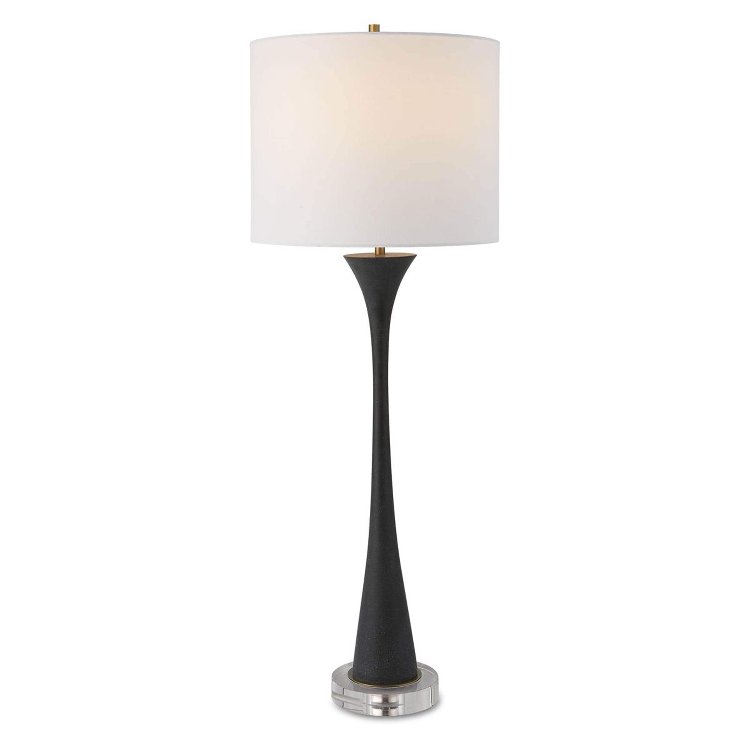 Fountain Buffet Lamp, Black, Black