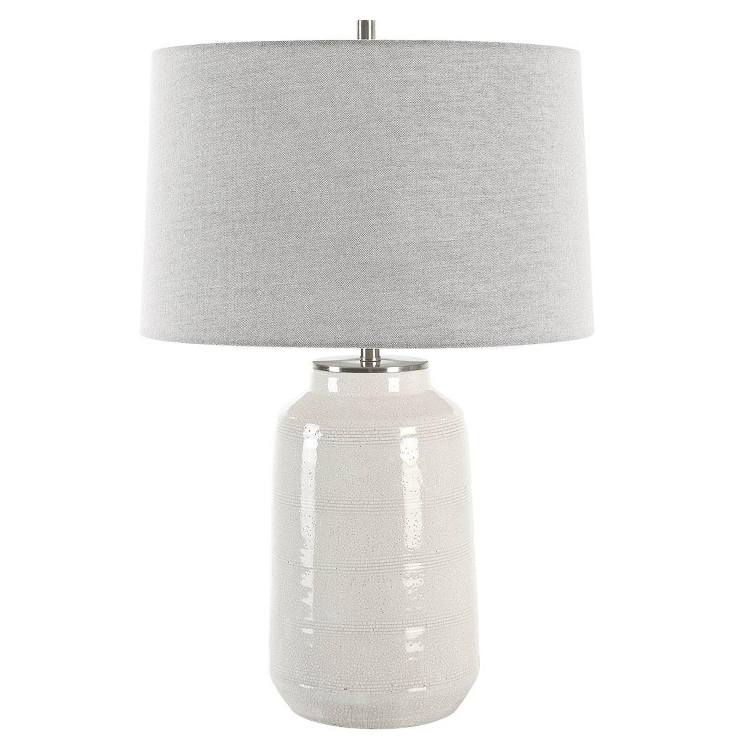 Odawa Table Lamp, Off-White