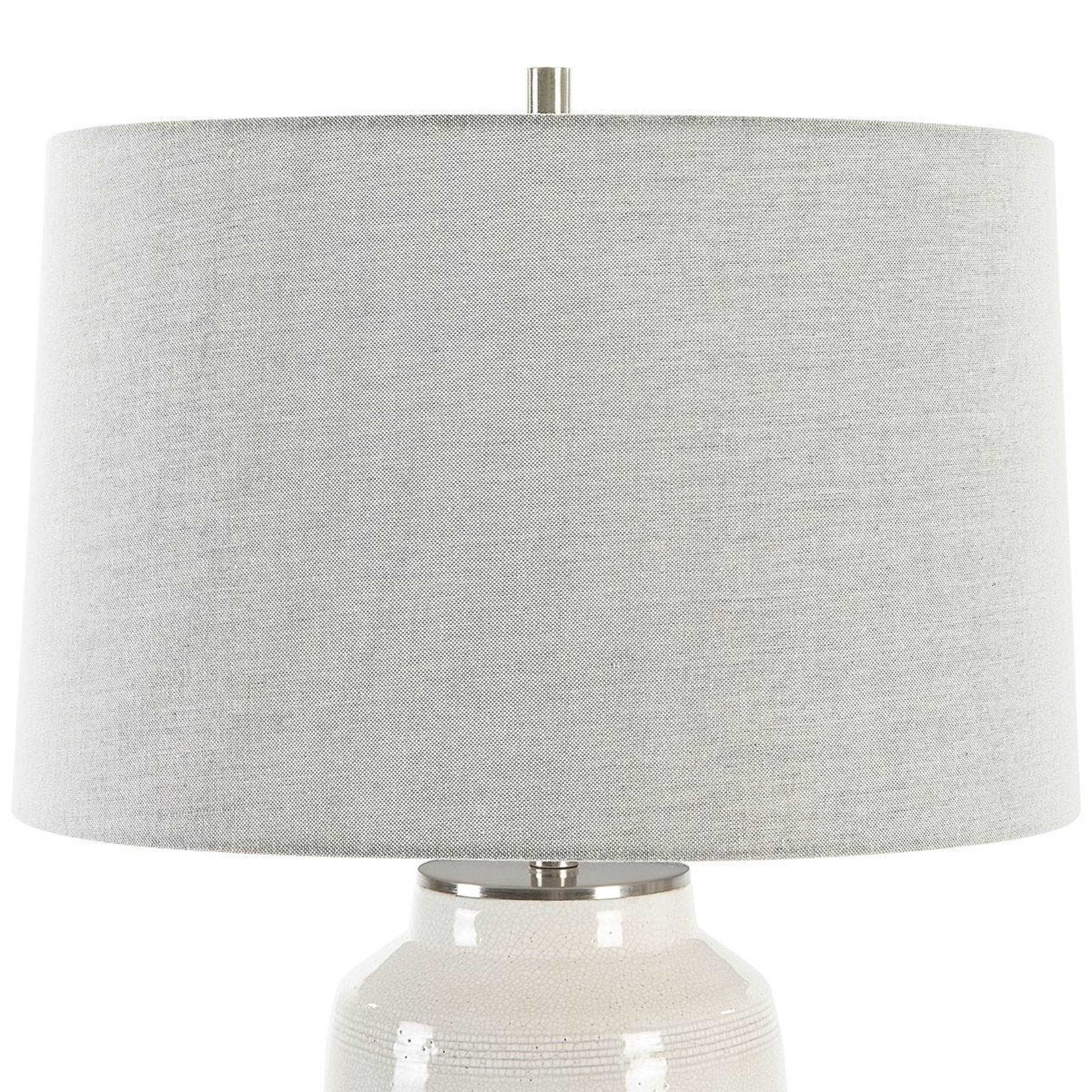 Odawa Table Lamp, Off-White