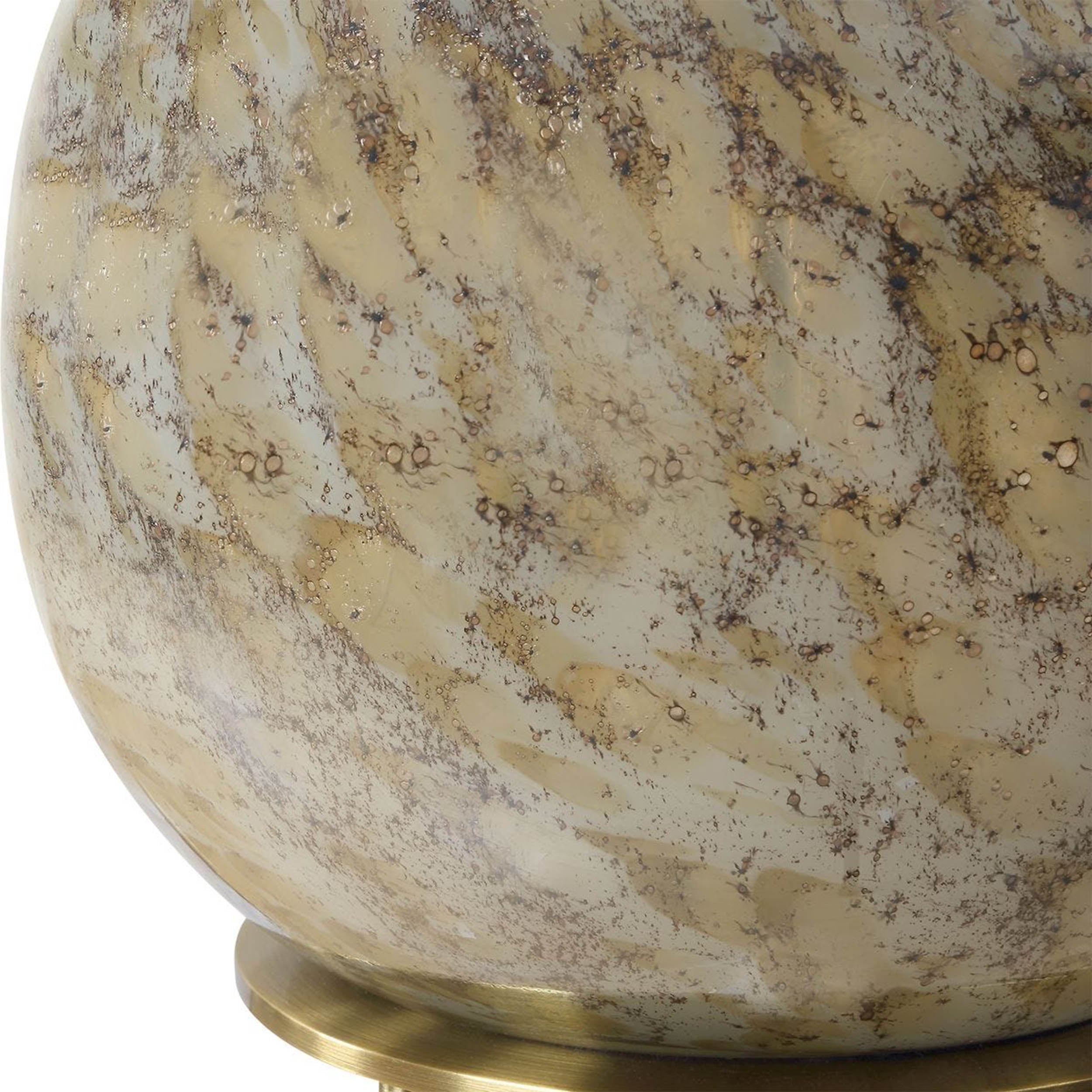 Rhine Table Lamp, Light Brown