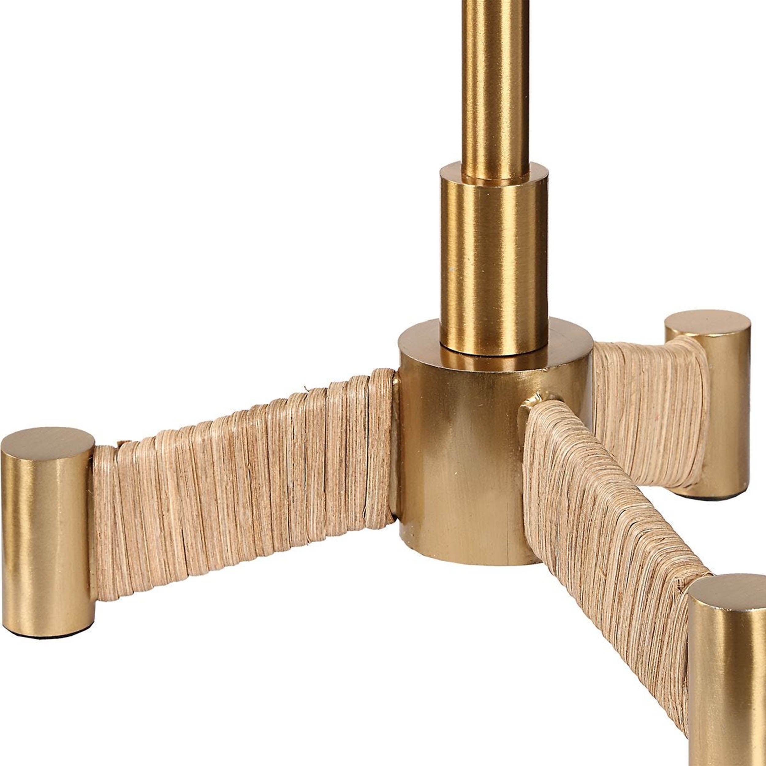 Lautoka Buffet Lamp, Brass