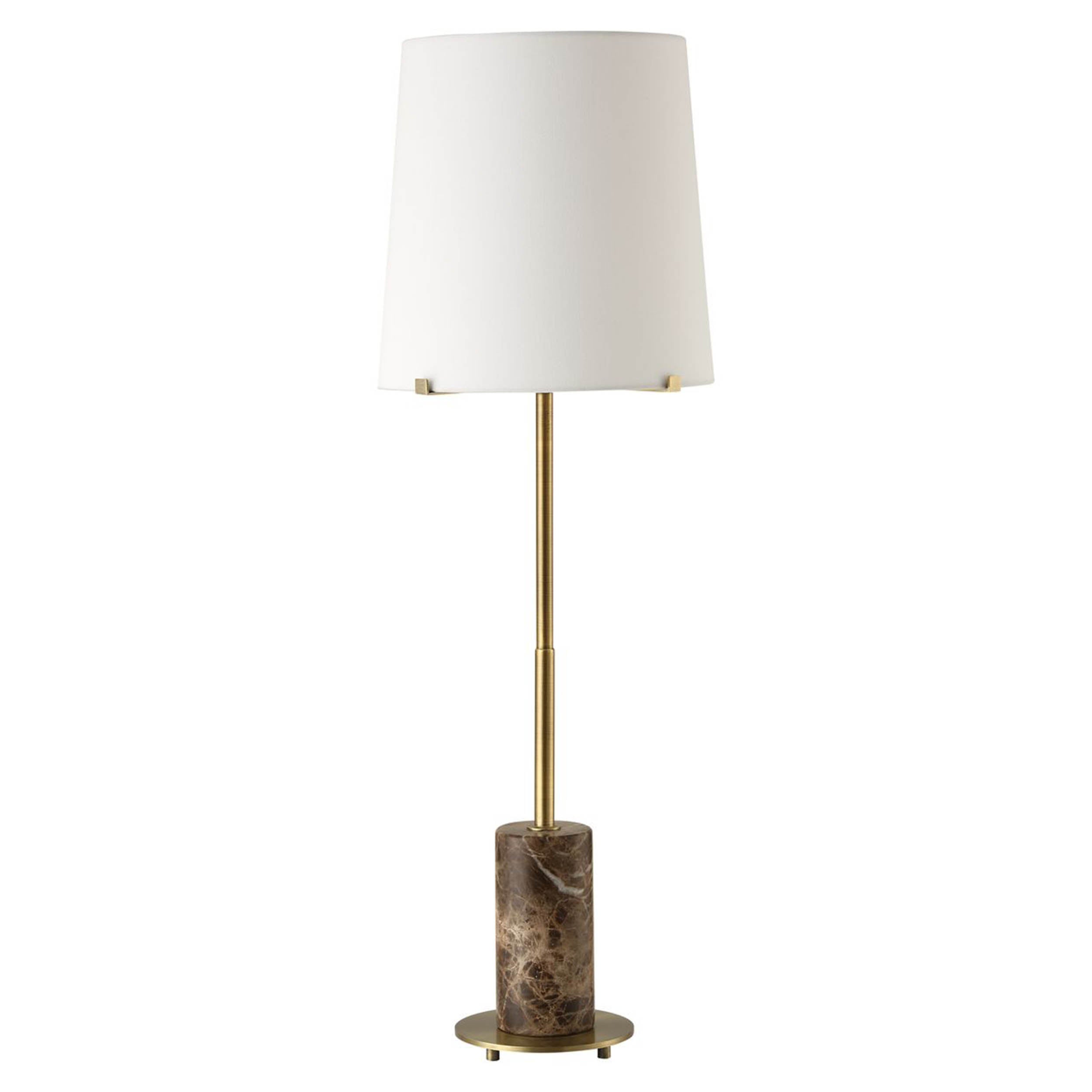 Sepia Buffet Lamp, Brown
