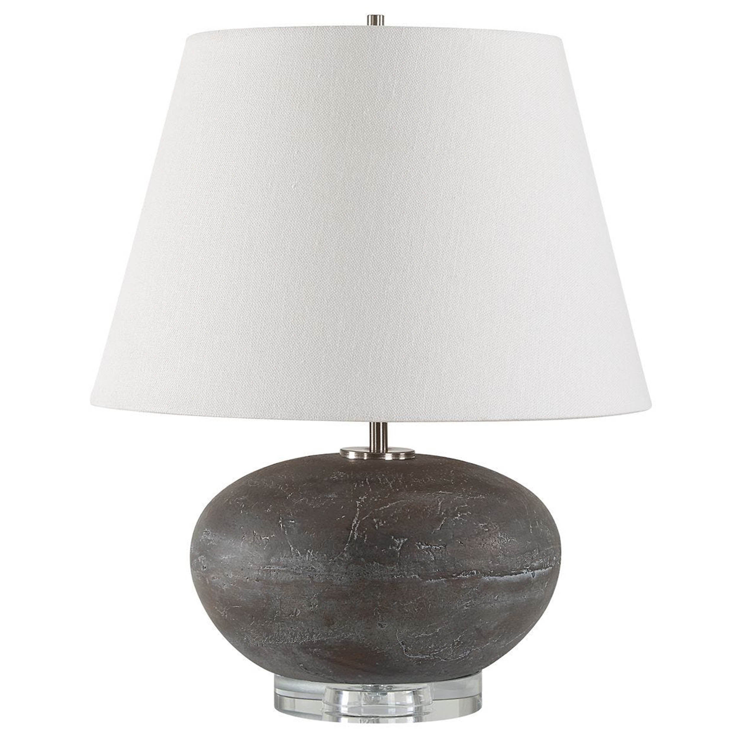 Beckley Table Lamp, Charcoal