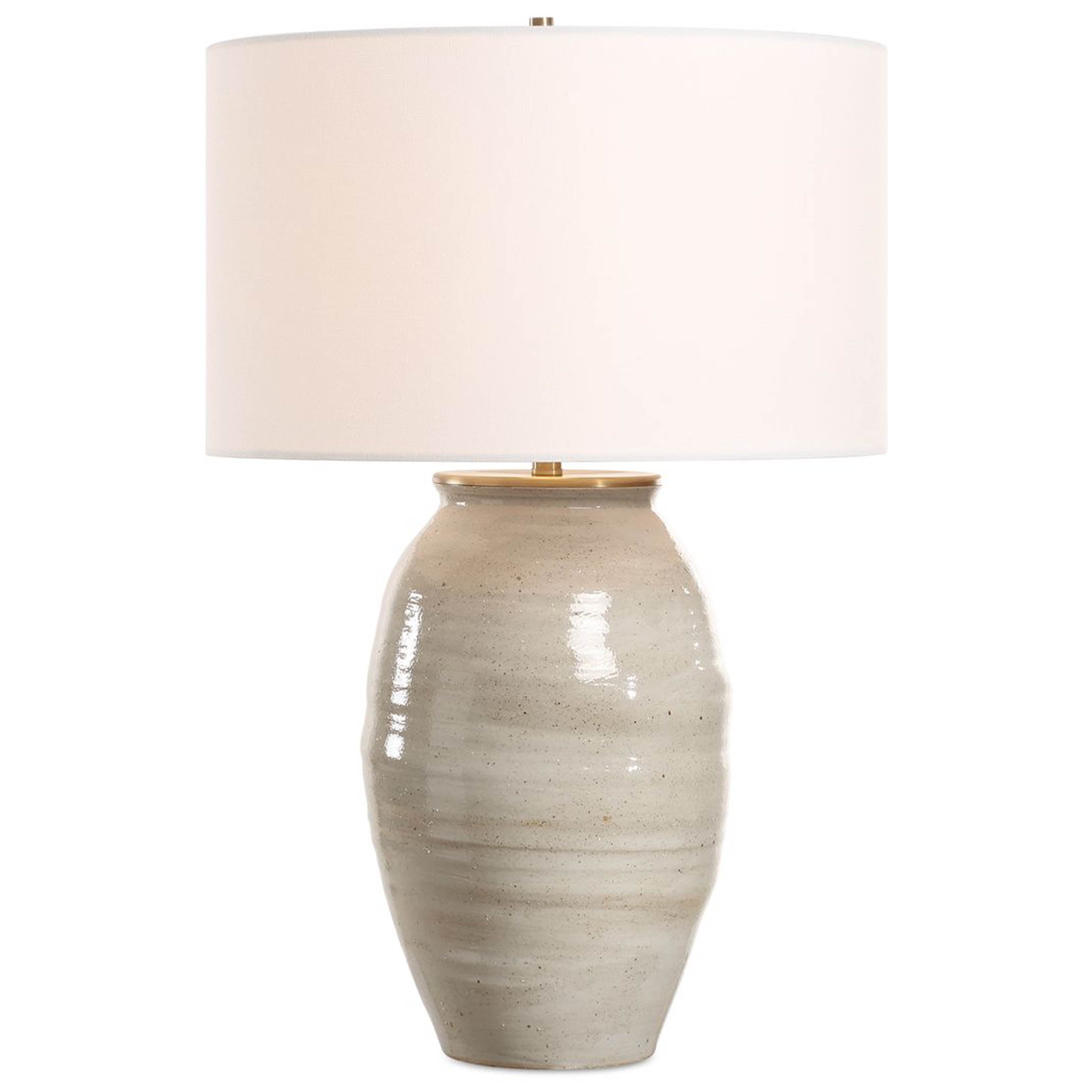 Amos Table Lamp, Light Grey