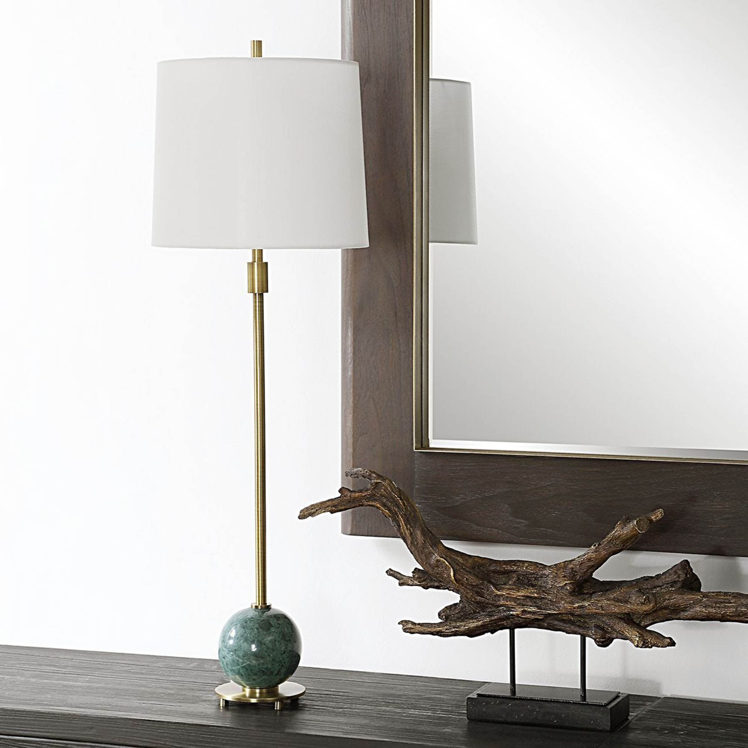Bledel Buffet Lamp, Green