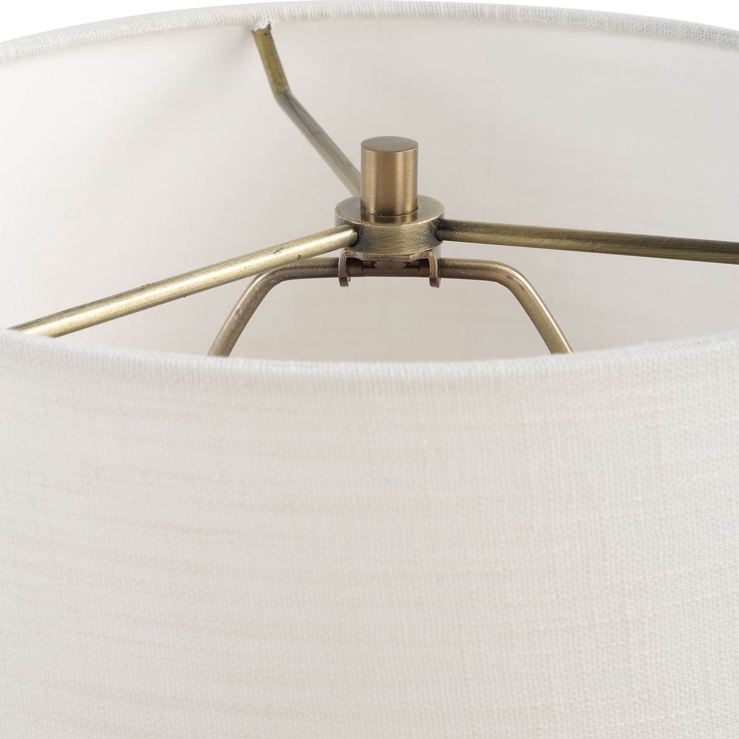 Britwell Buffet Lamp, Dark Brown