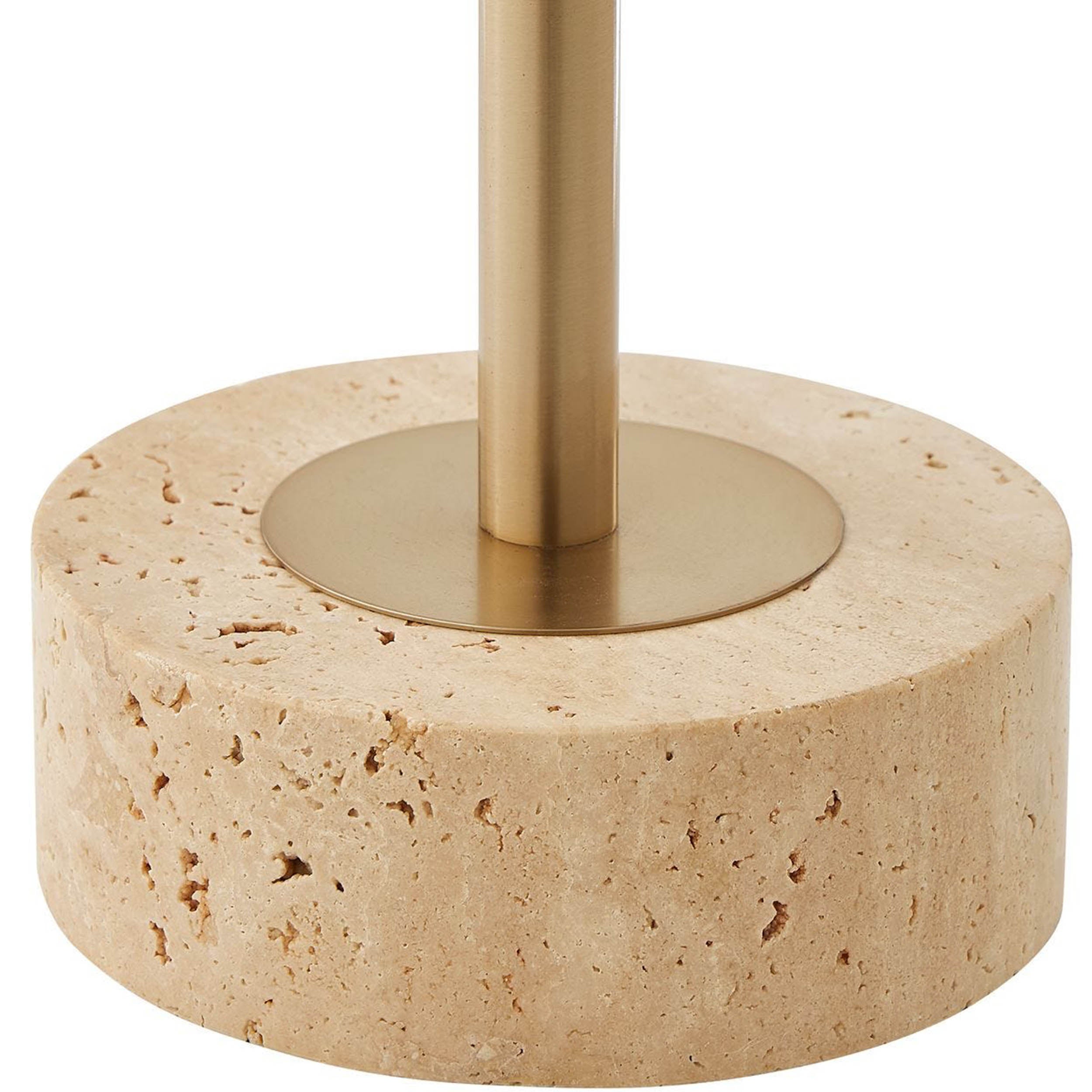 Dunham Buffet Lamp, Travertine