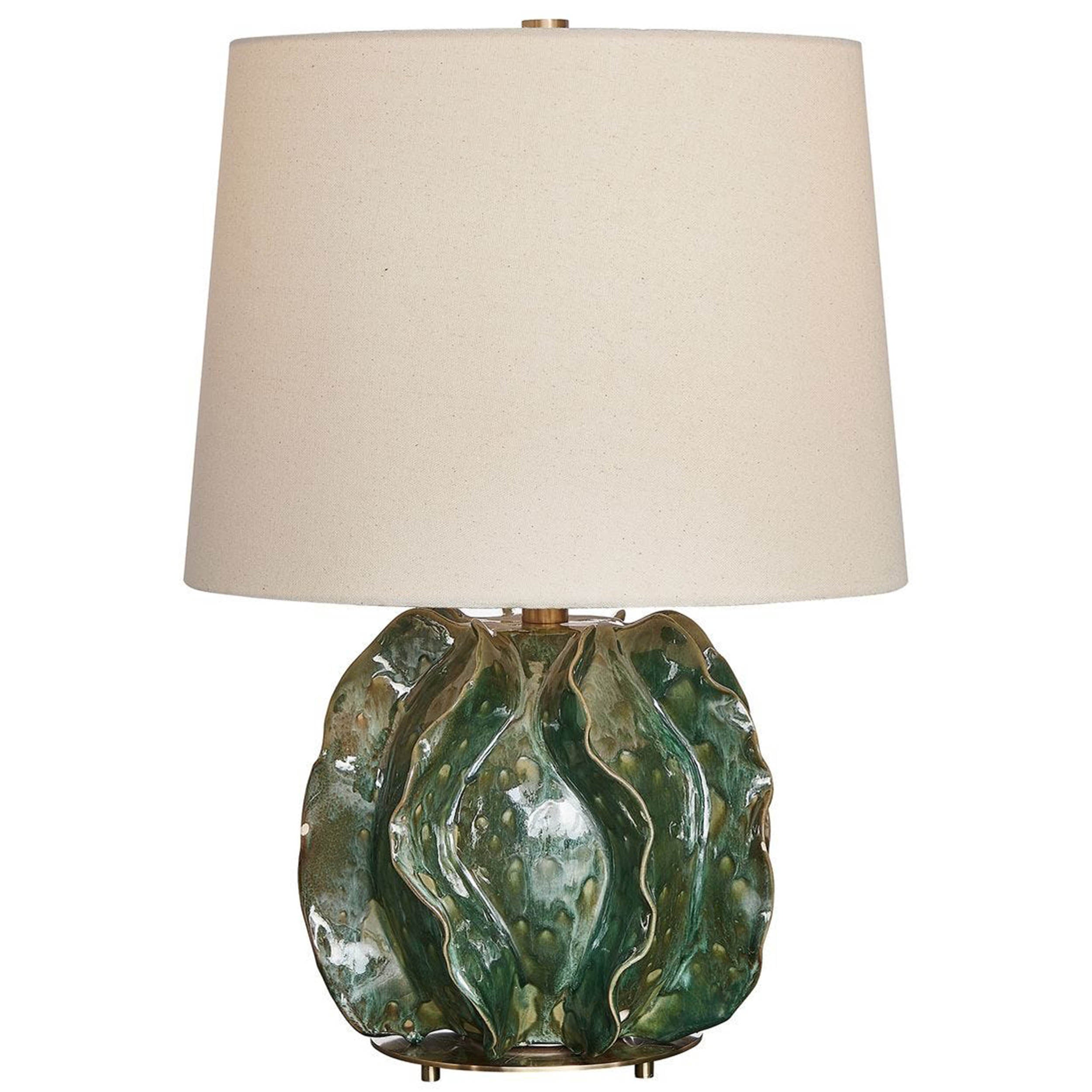 Guinevere Table Lamp, Green