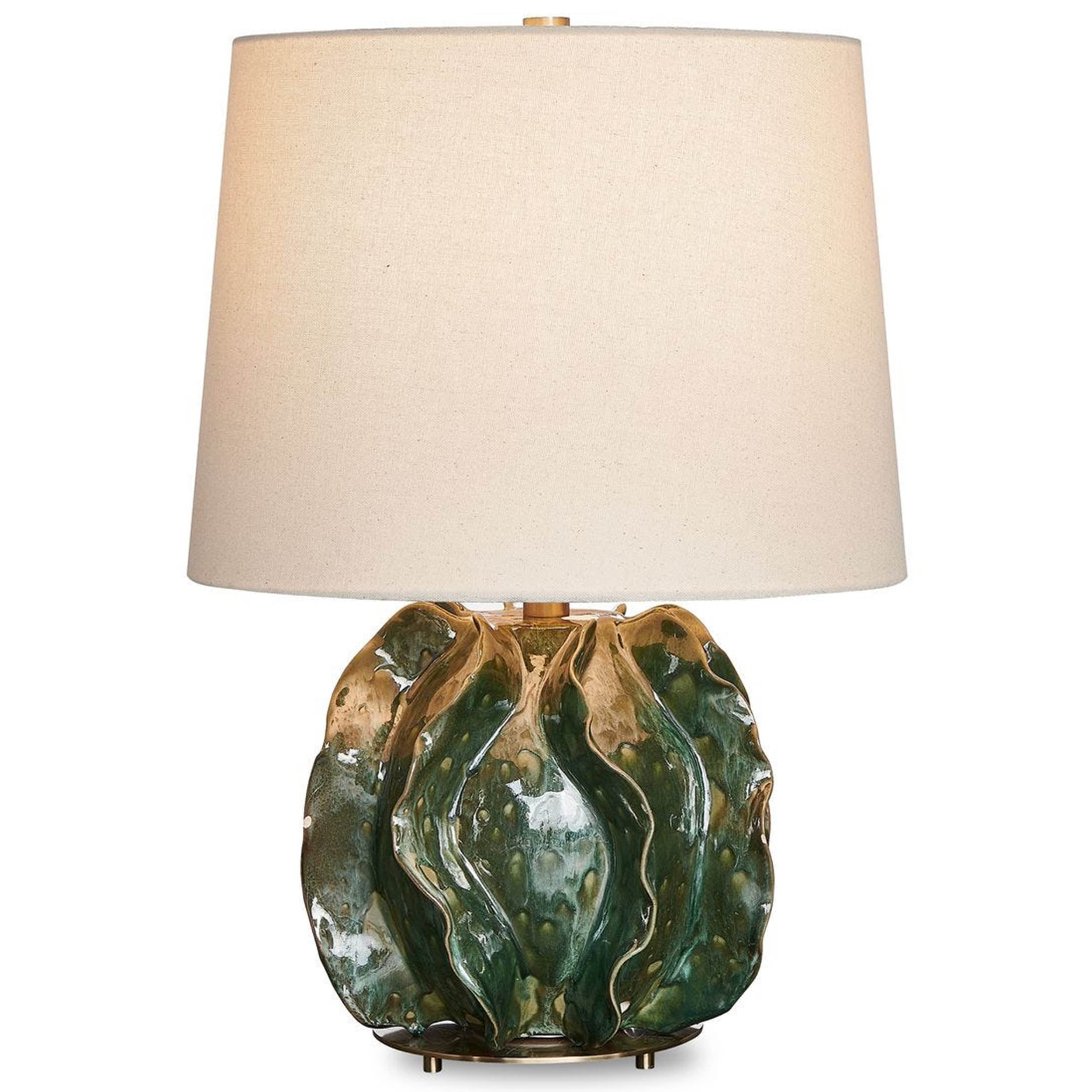 Guinevere Table Lamp, Green