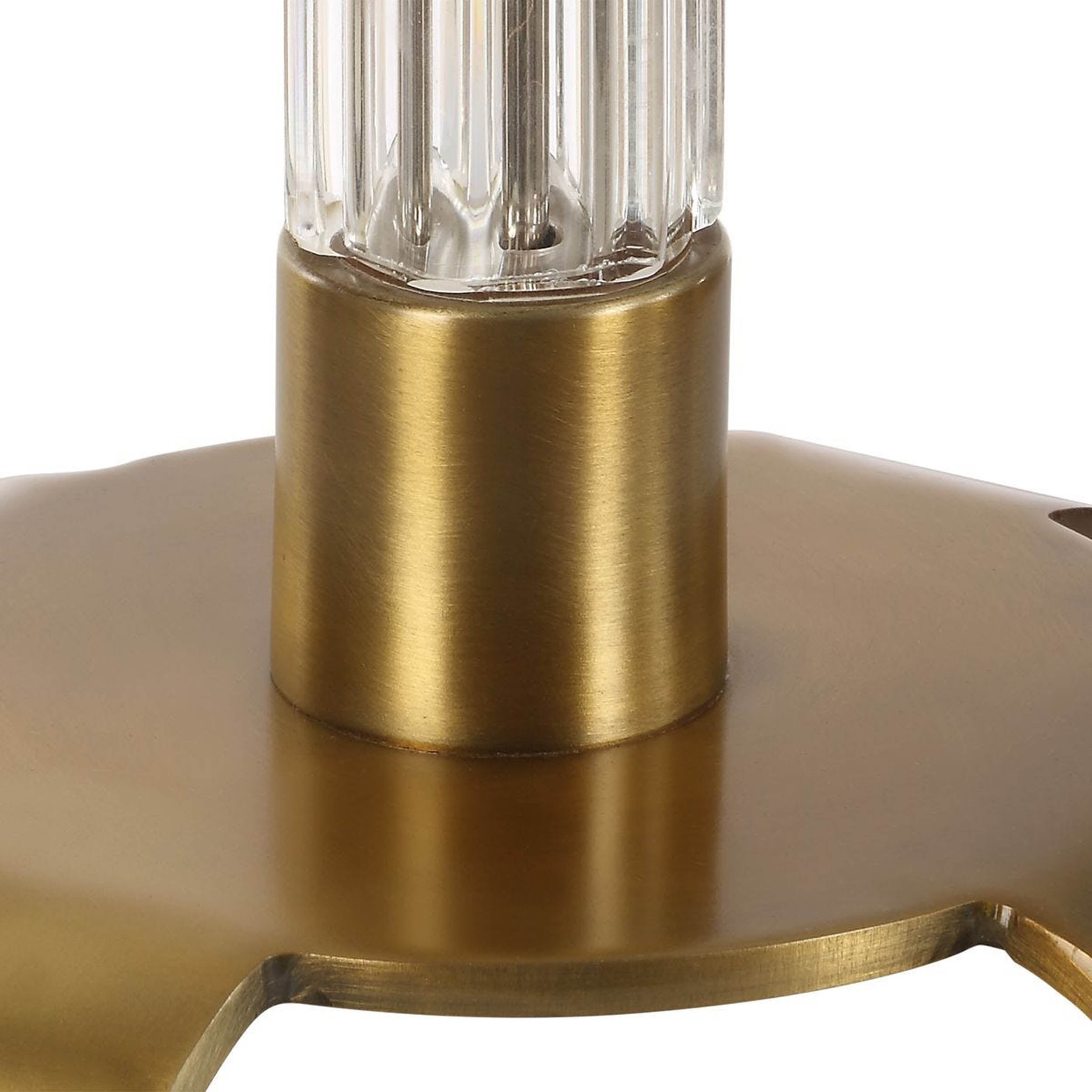 York Buffet Lamp, Clear