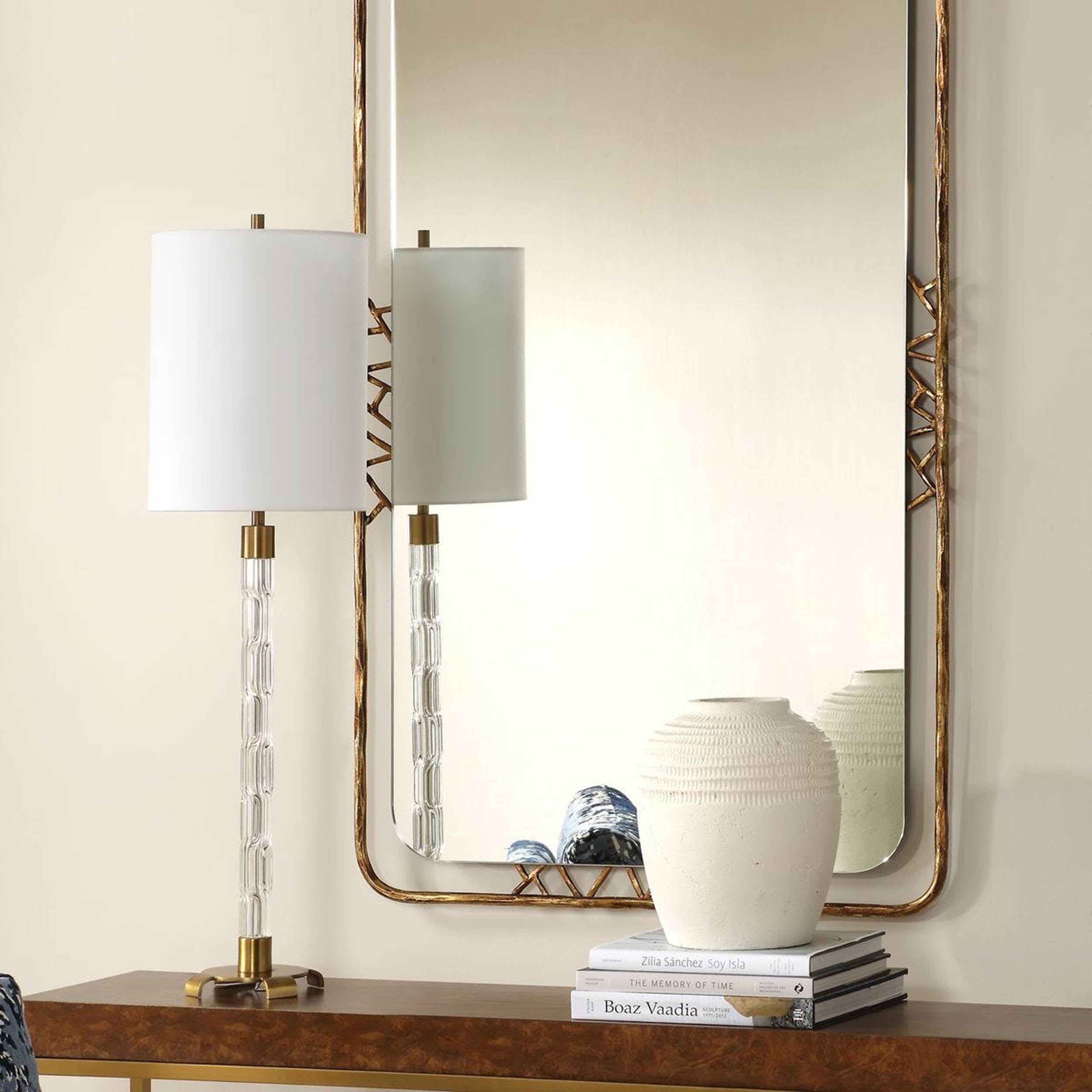 York Buffet Lamp, Clear