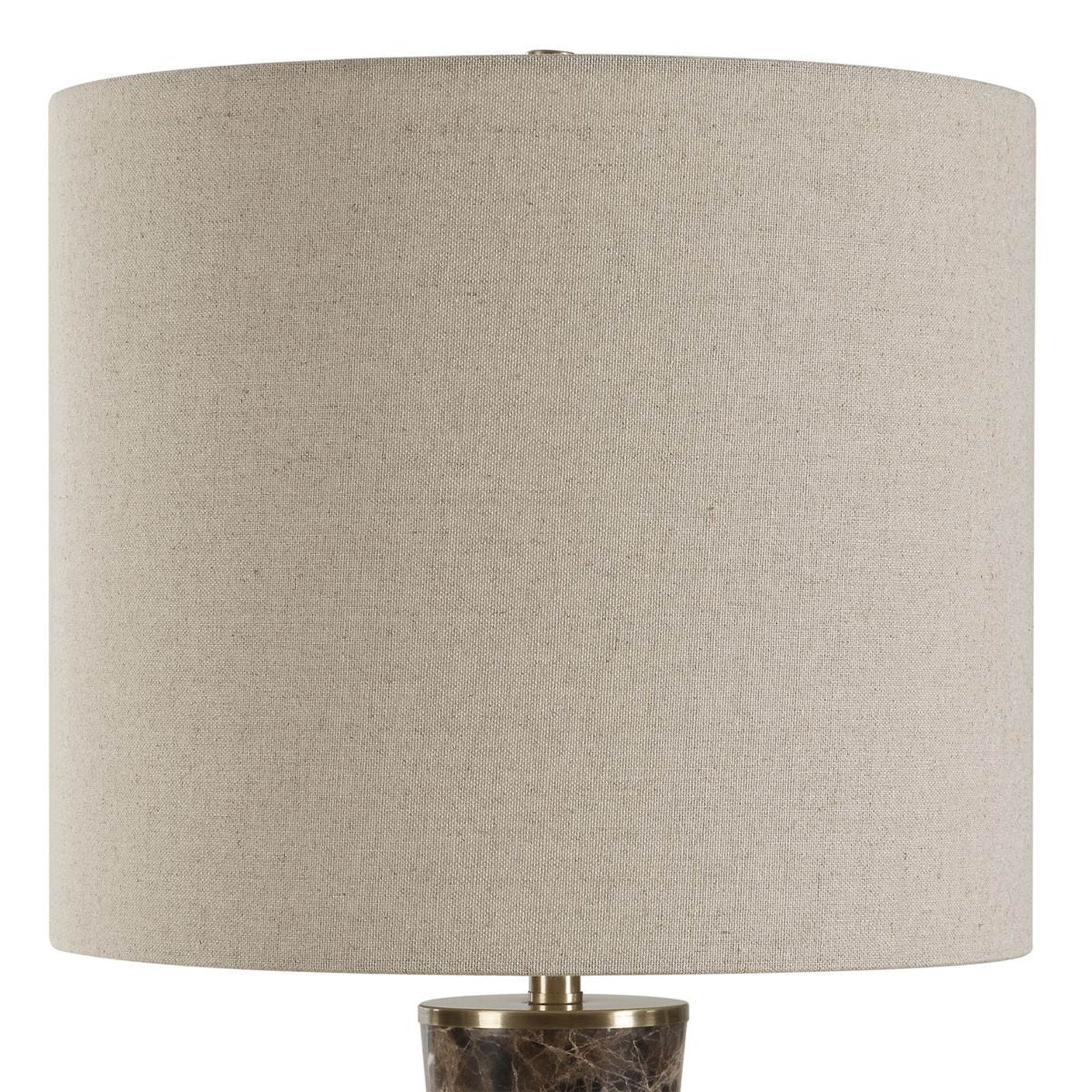 Jameson Table Lamp, Brown