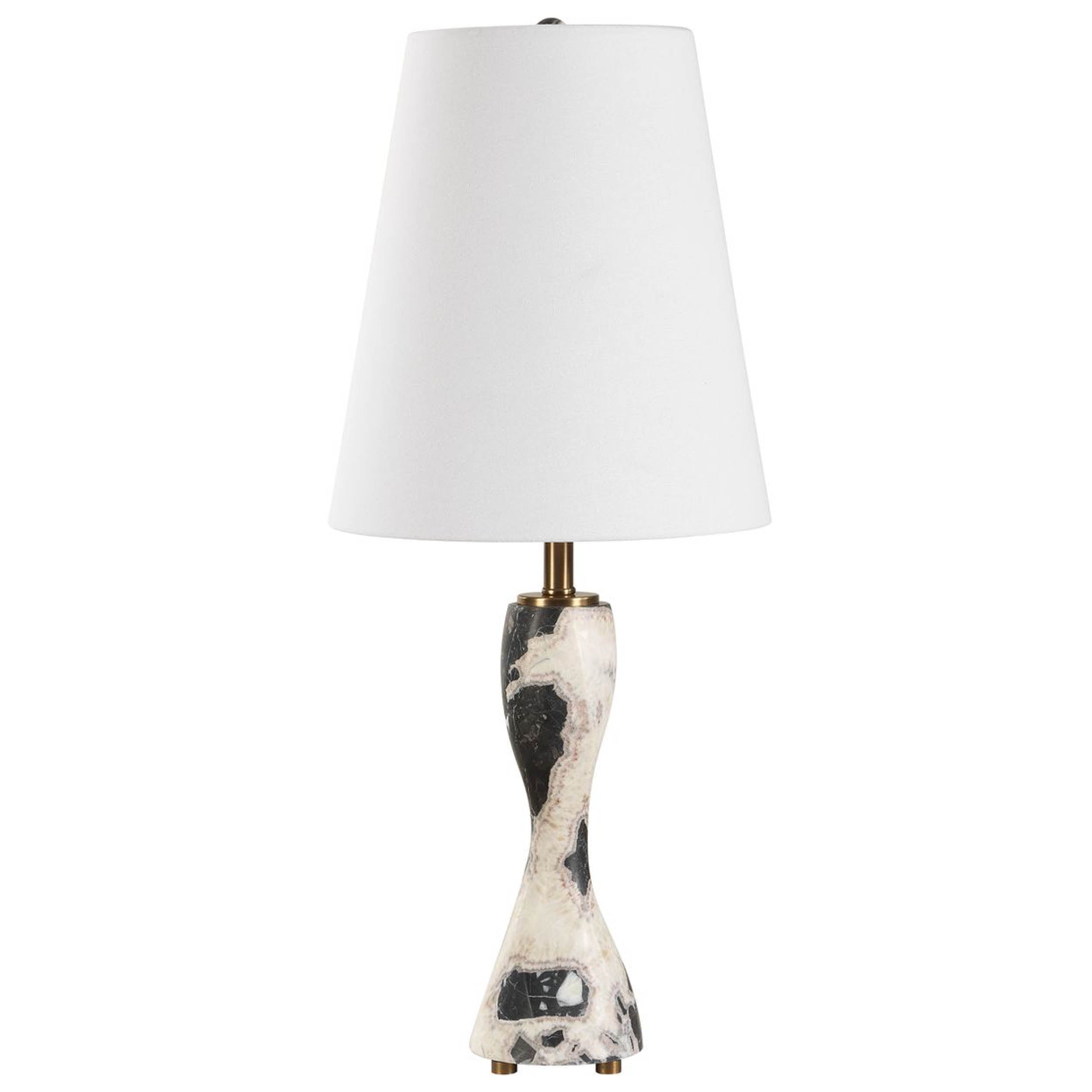 Marcela Buffet Lamp, Black/White