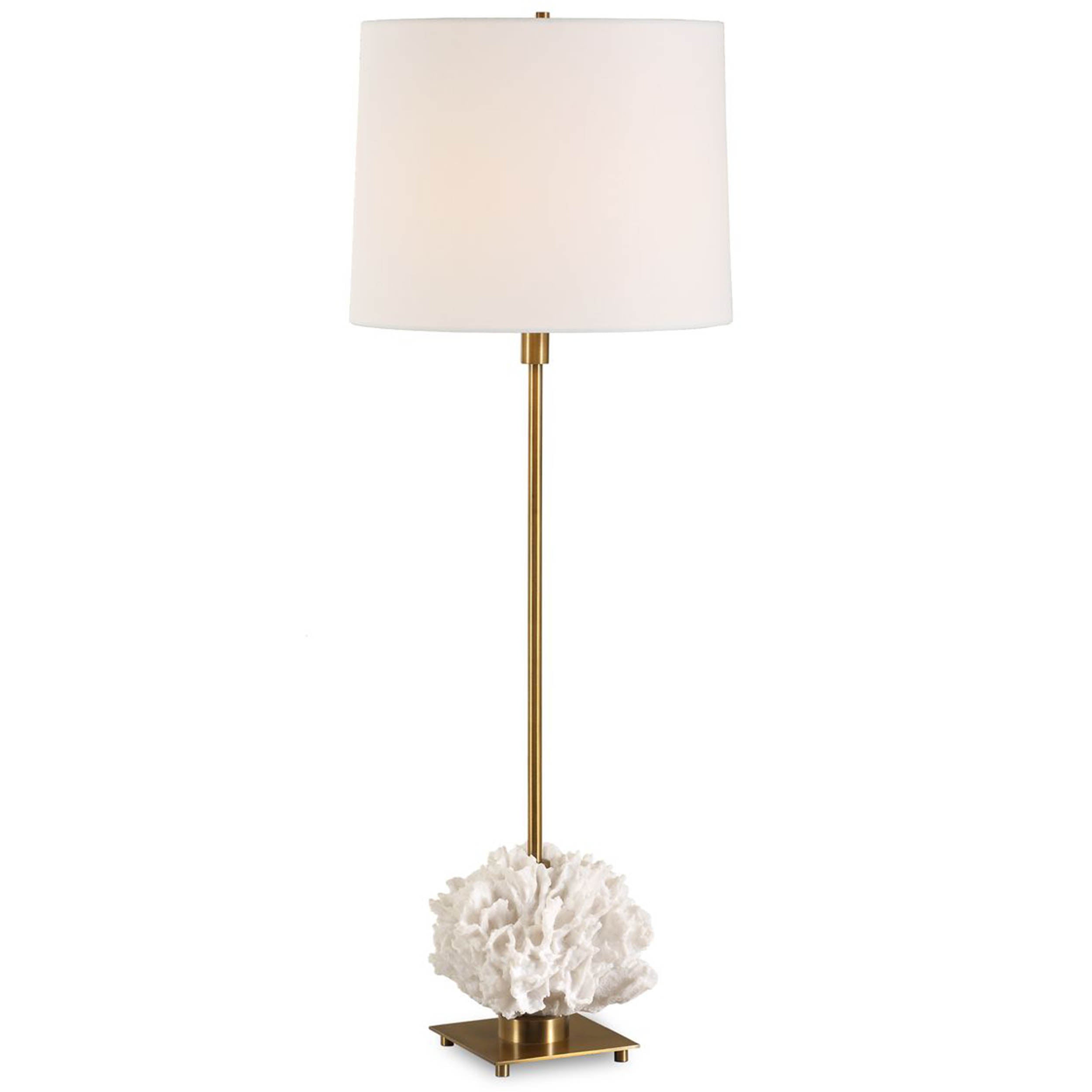 Caronia Buffet Lamp, Ivory
