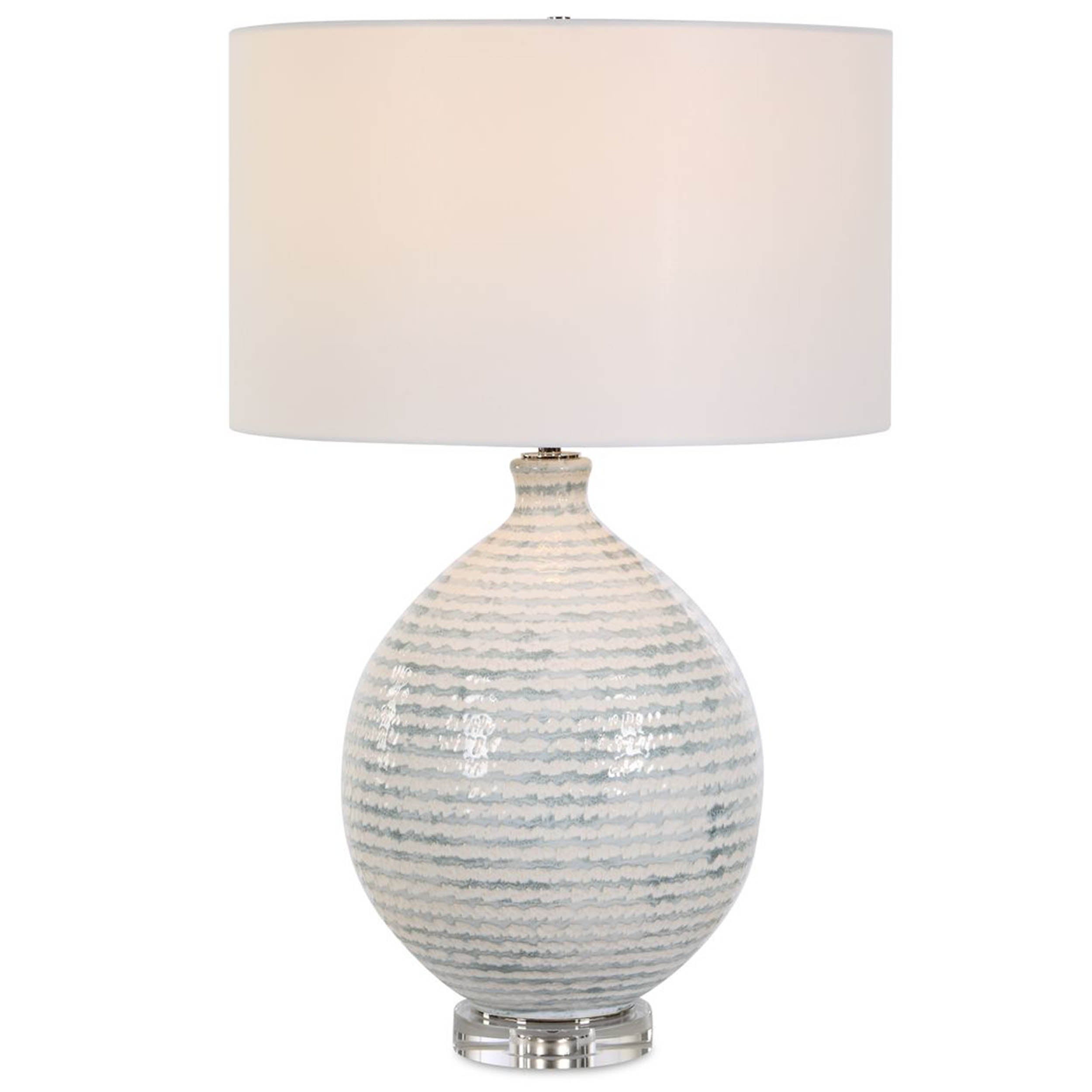 Clary Table Lamp, White