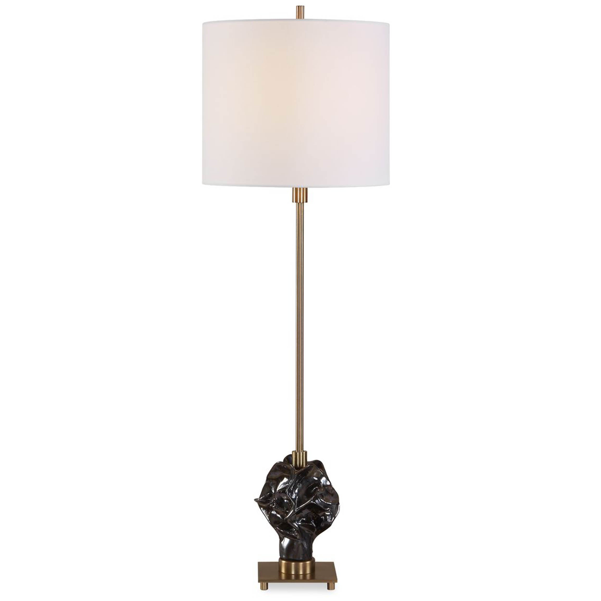 Fiori Buffet Lamp, Dark Bronze