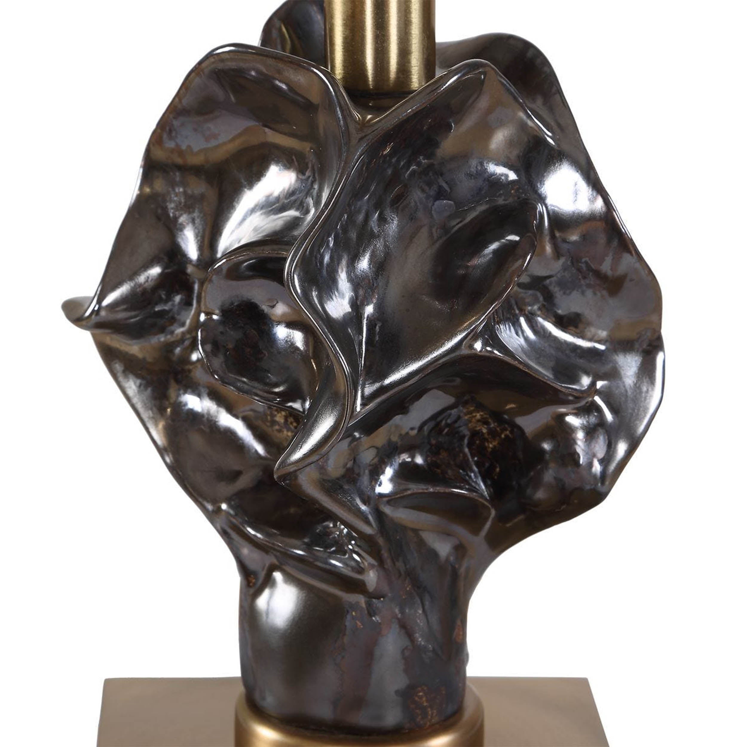 Fiori Buffet Lamp, Dark Bronze