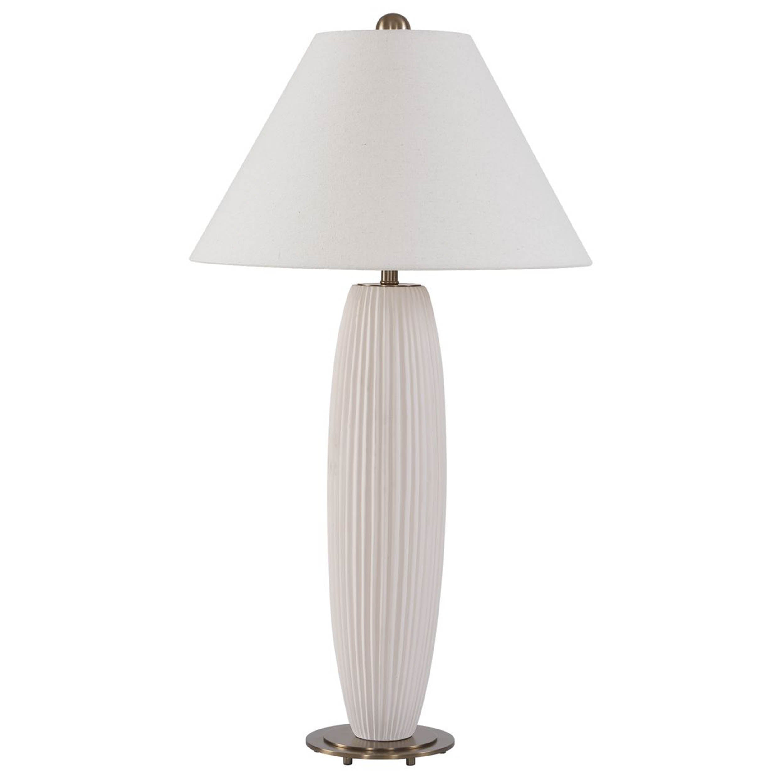 Brinsley Table Lamp, Warm Ivory