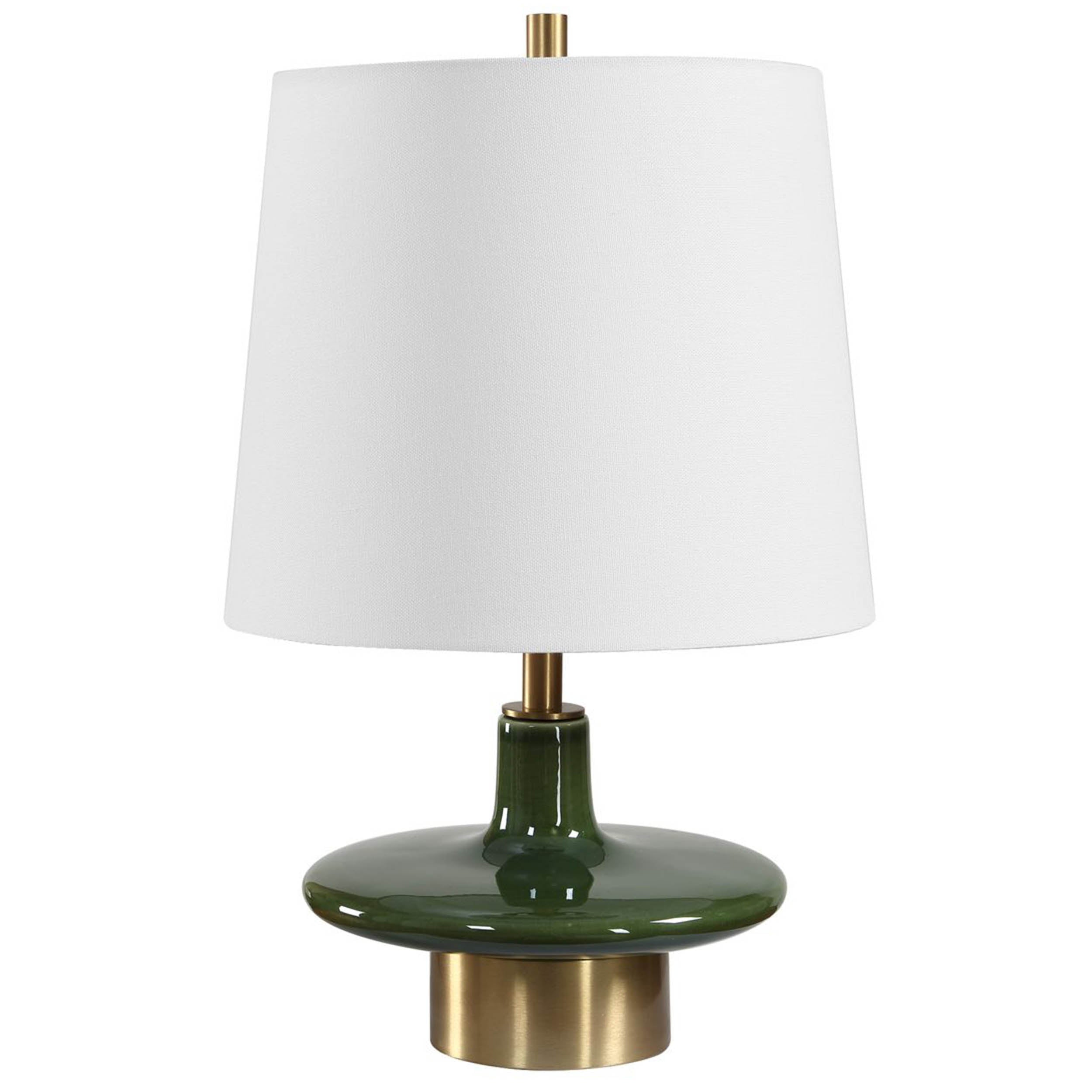 Sieler Table Lamp, Moss Green
