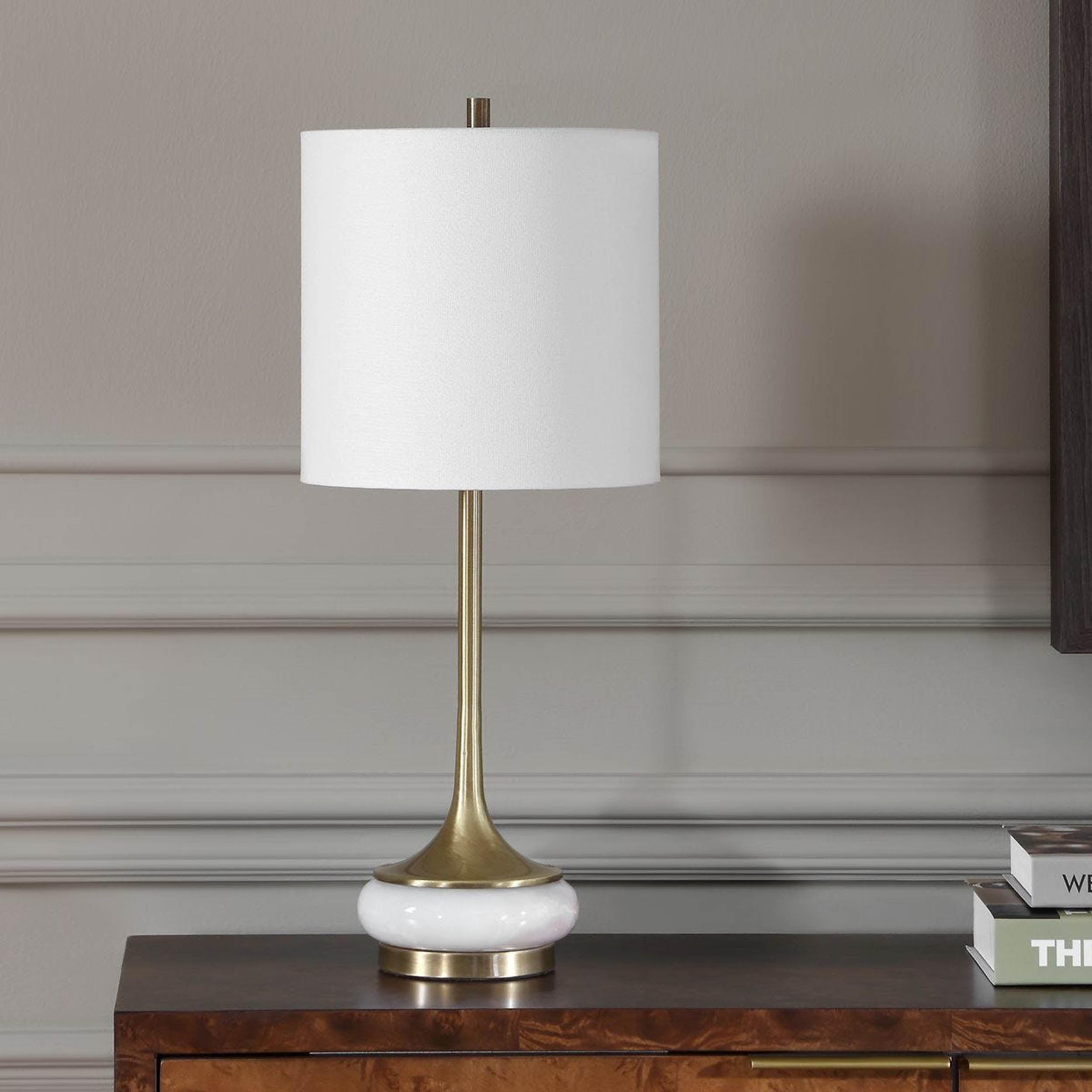 Molena Table Lamp, Antique Brass