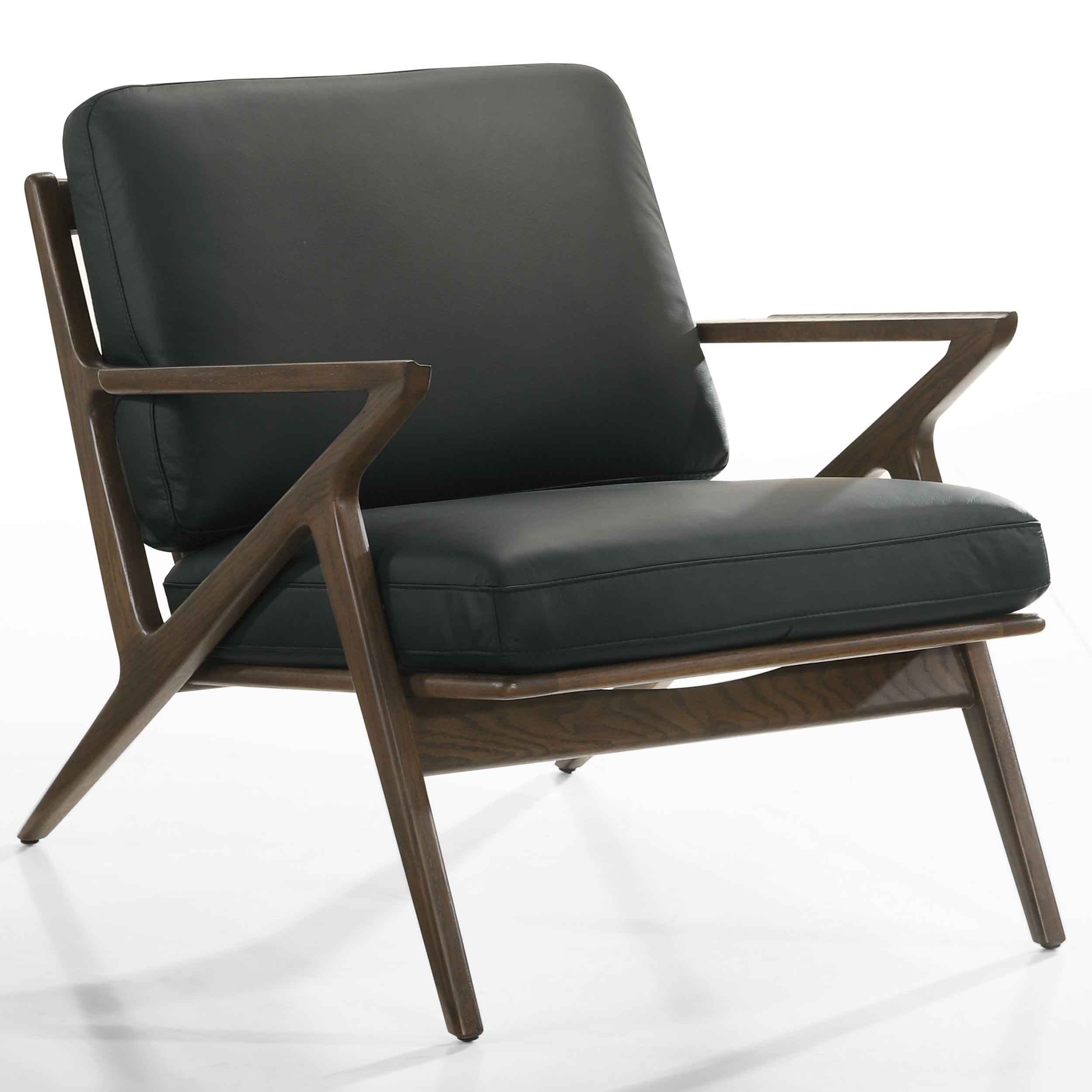 Loki 4136 Chair, Black/Moccha