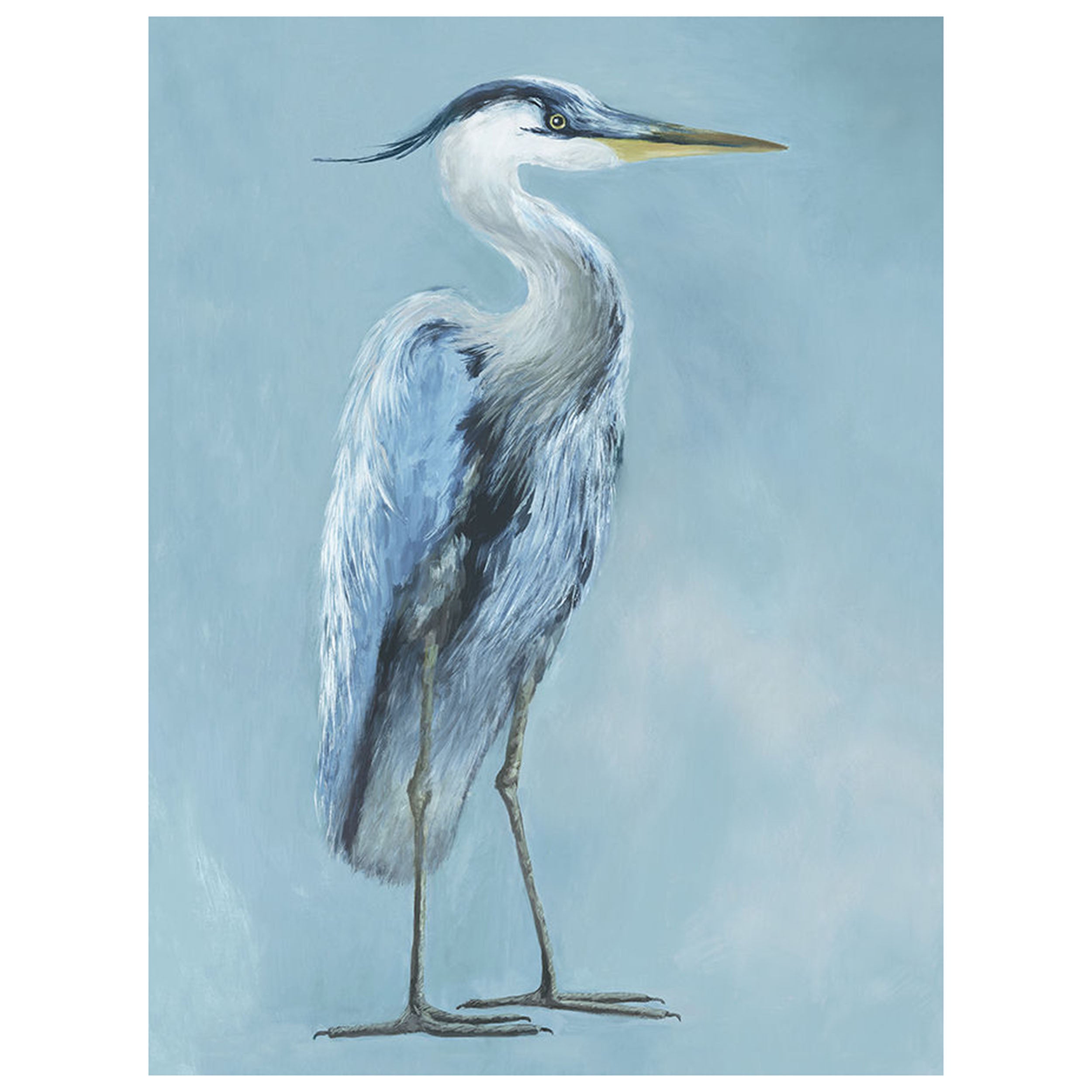 Heron in Blue I