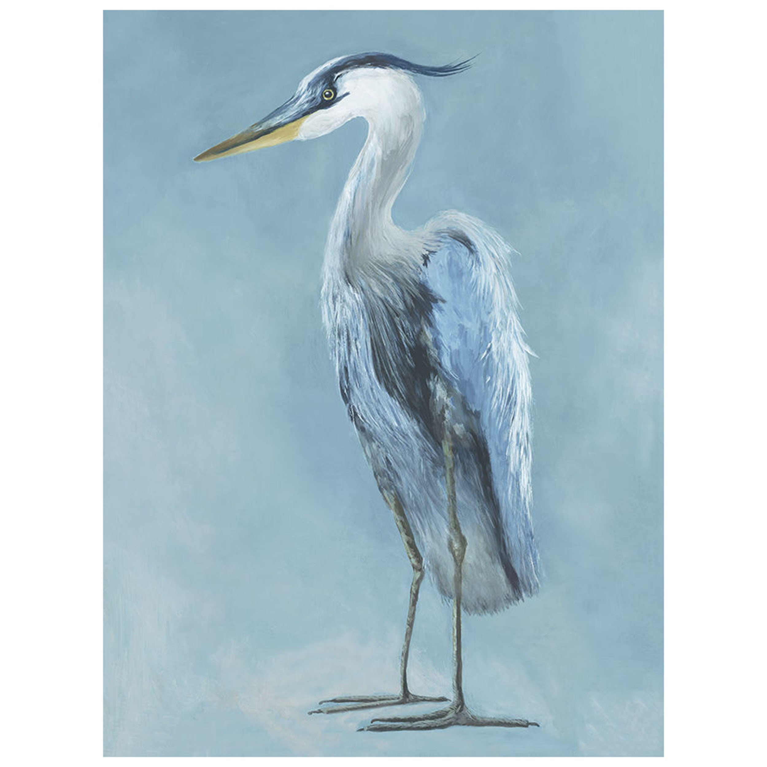Heron in Blue II