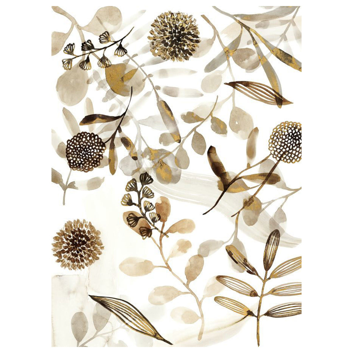 Blooming in Gold I