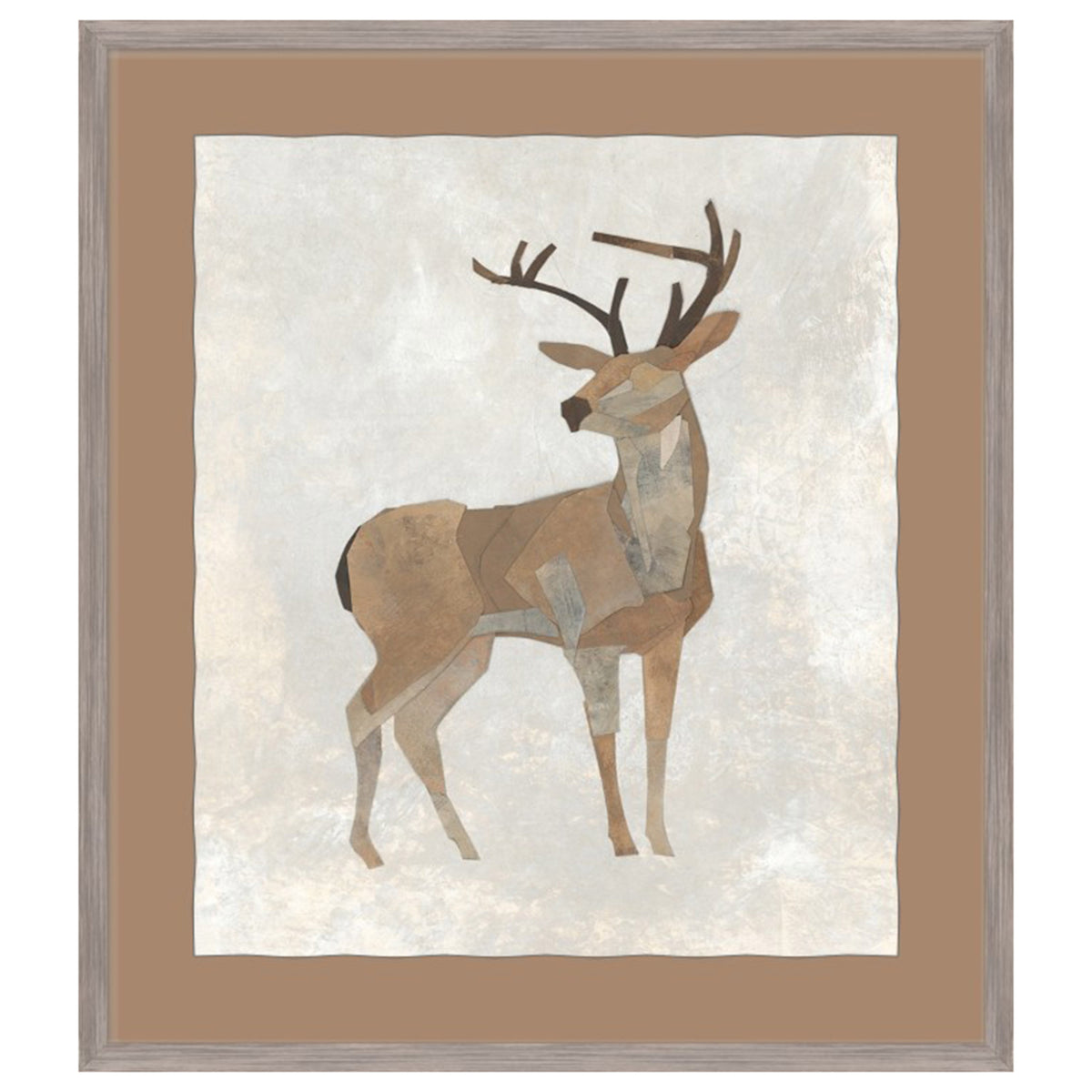 Collaged Deer II