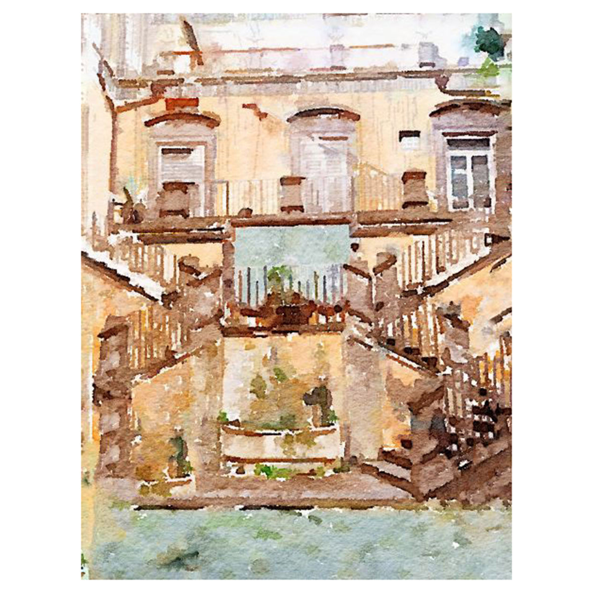 Courtyard in Naples
