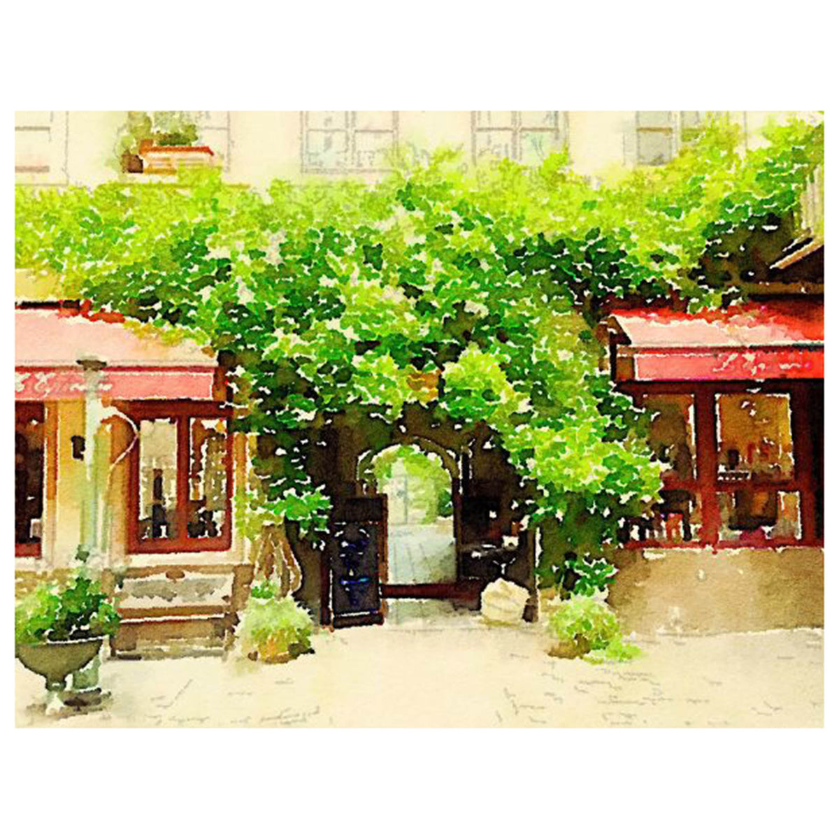 Courtyard in Heidelberg