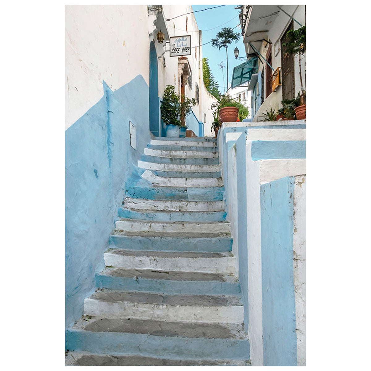 Tangier Blue Steps