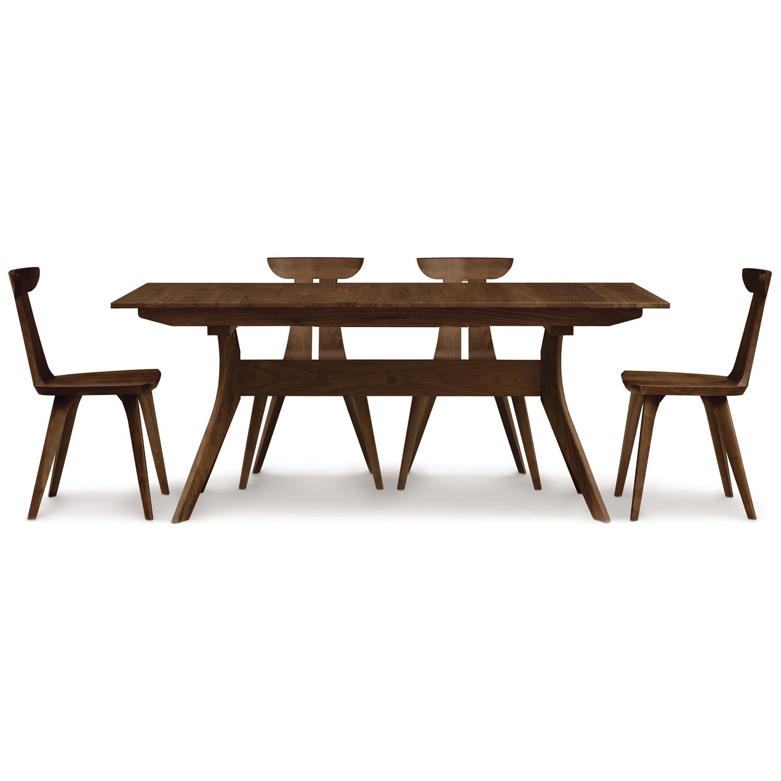 Audrey Extension Table, Natural Walnut