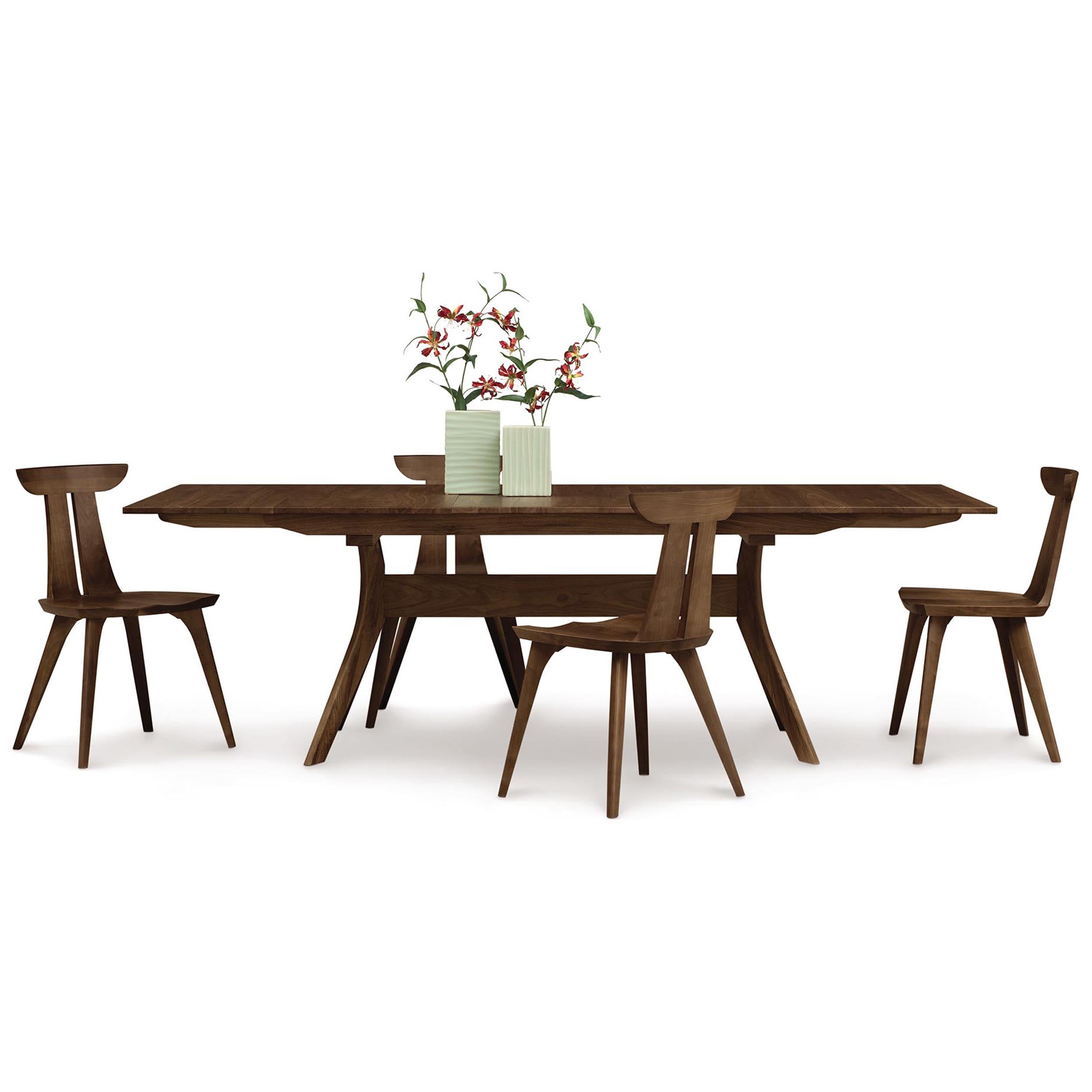 Audrey Extension Table, Natural Walnut