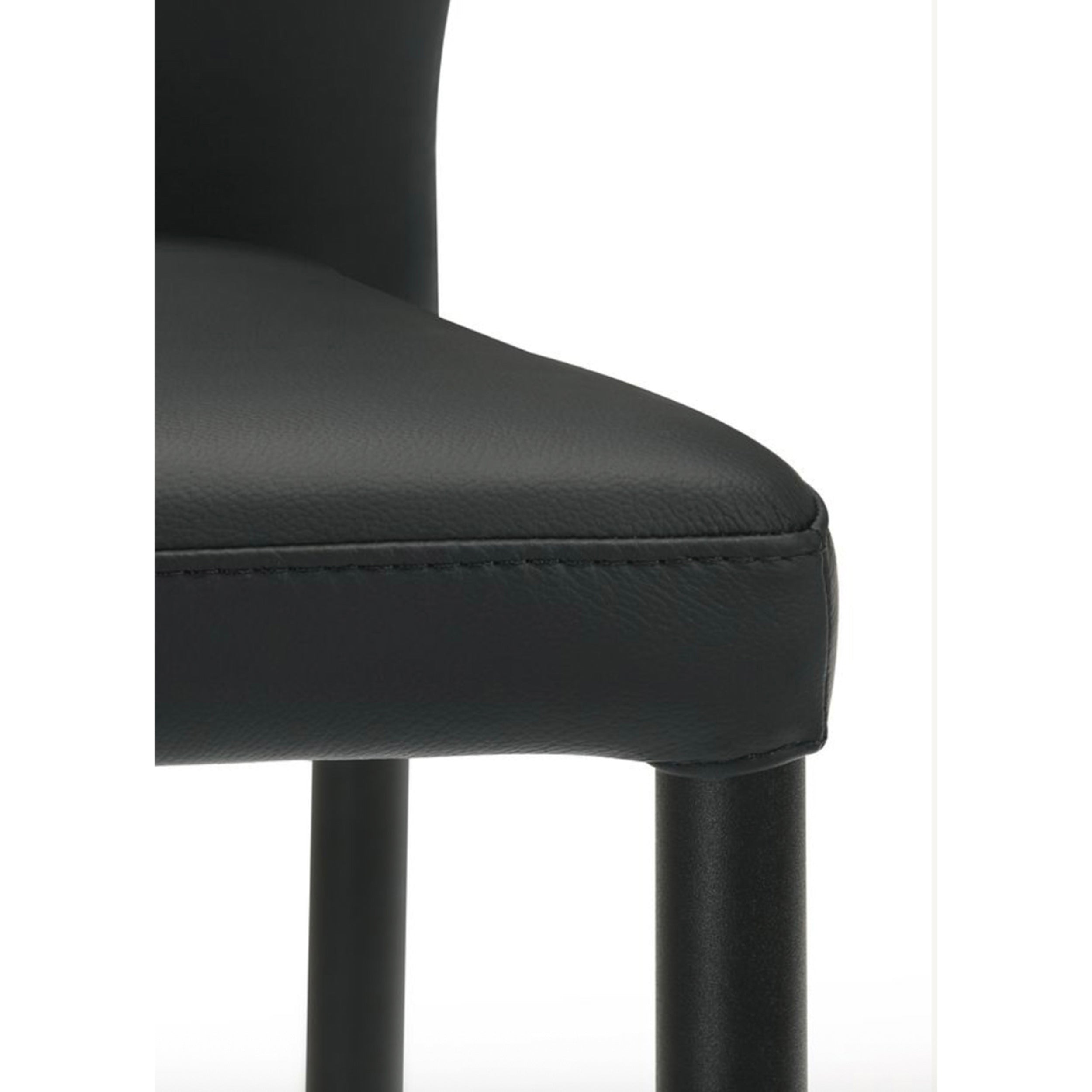 Luke 61198K-26 Stool, Black