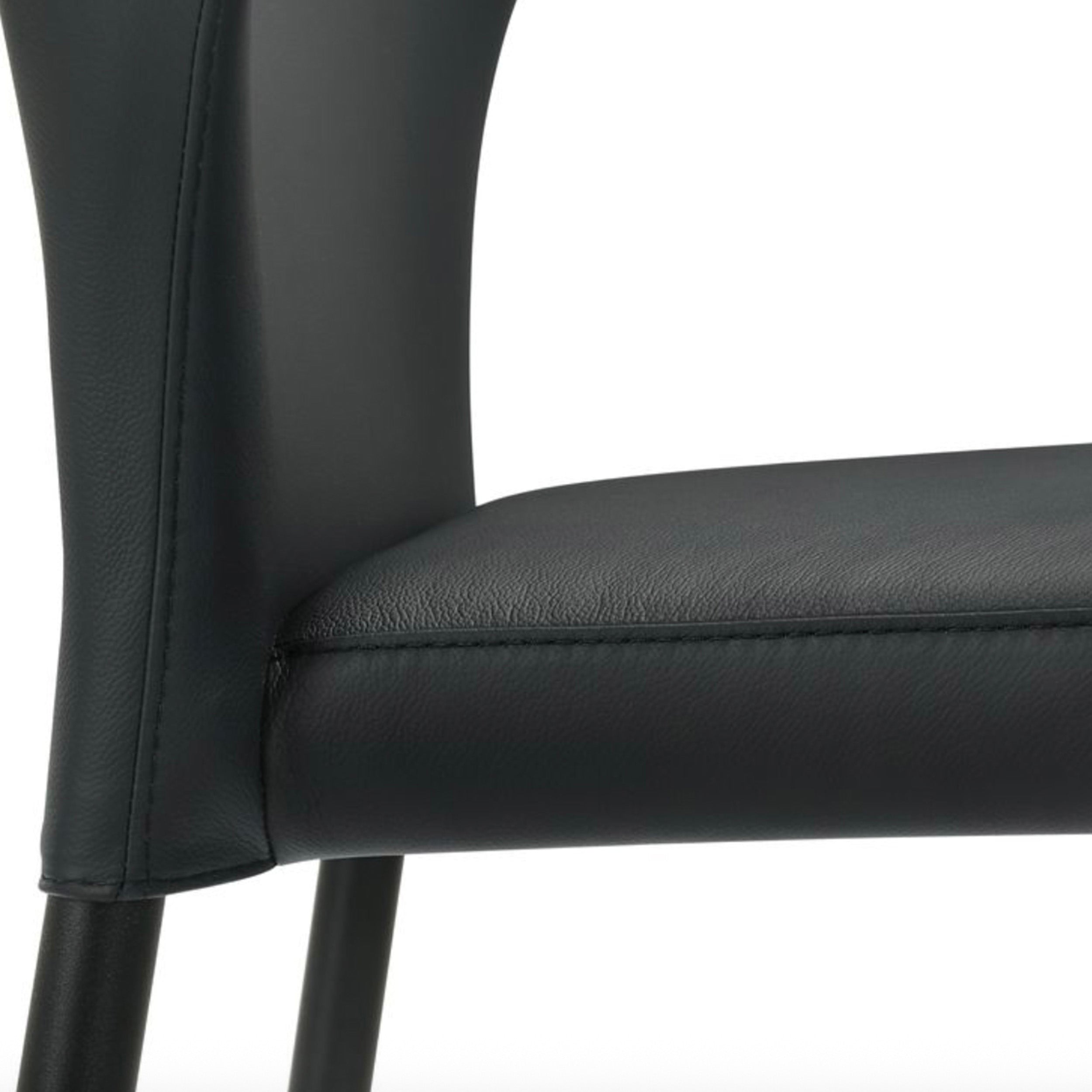 Luke 61198K-26 Stool, Black