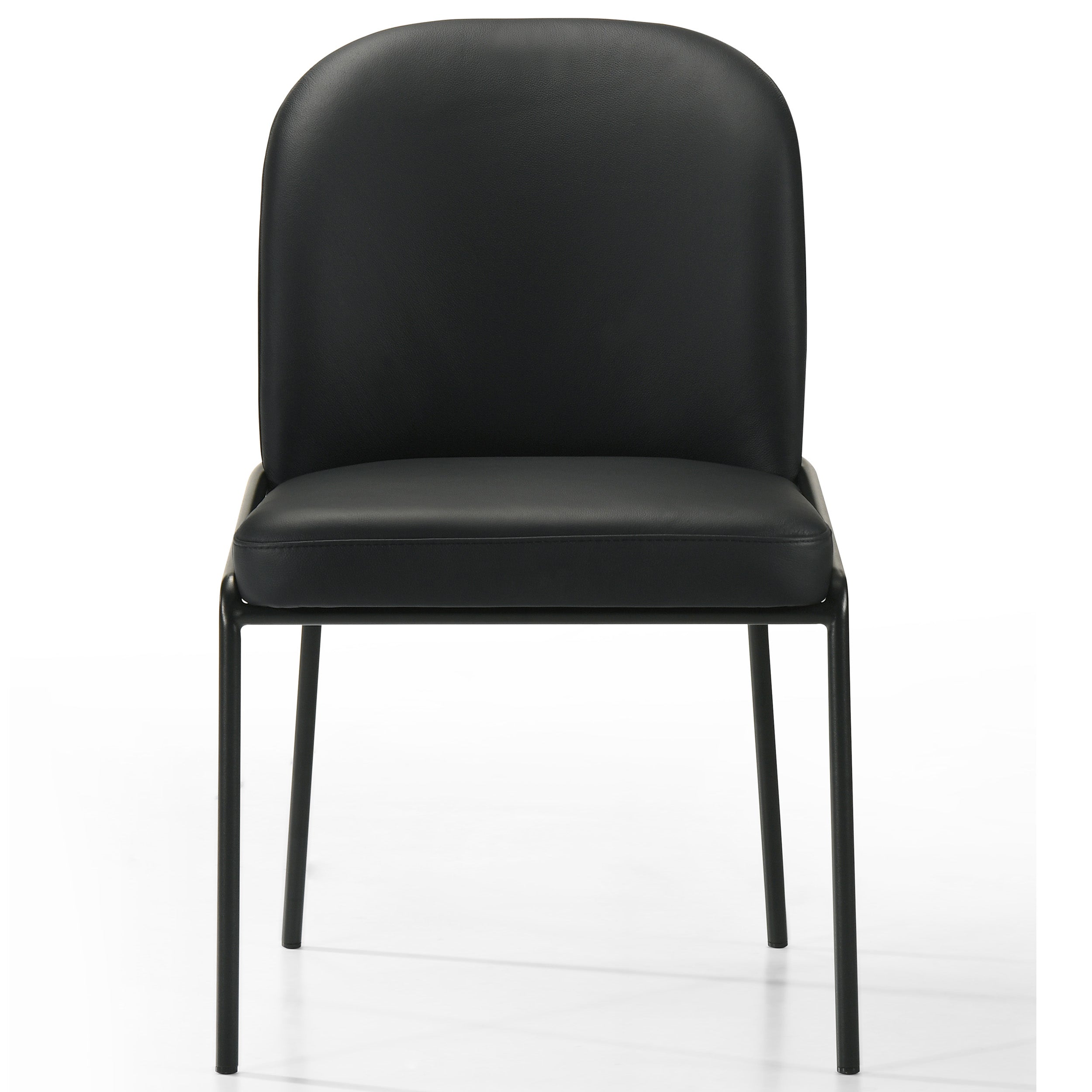 Lene 61244M Dining Chair, Black, Set of 2