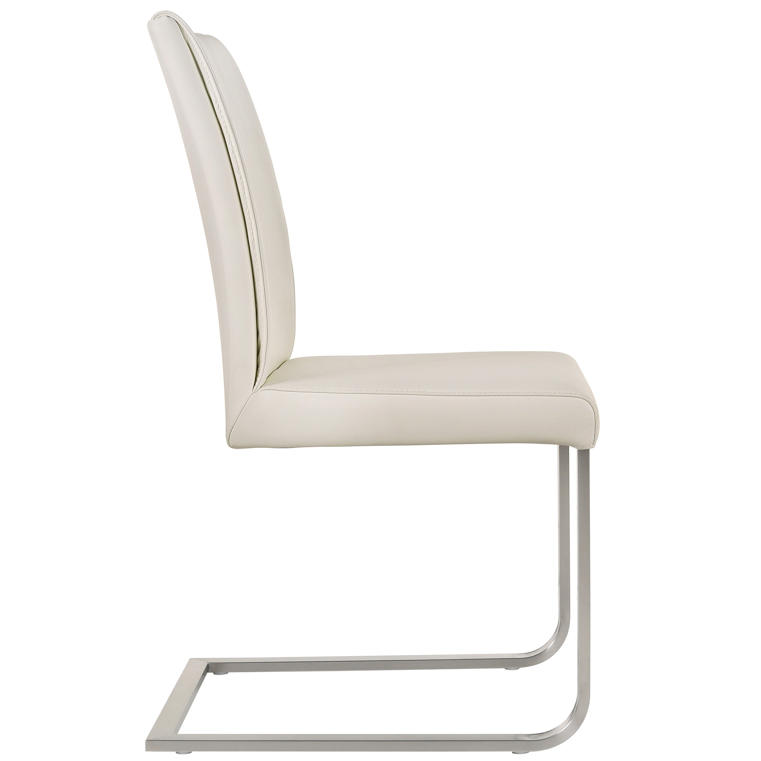 Bonn 6876L Dining Chair, White, Set of 2