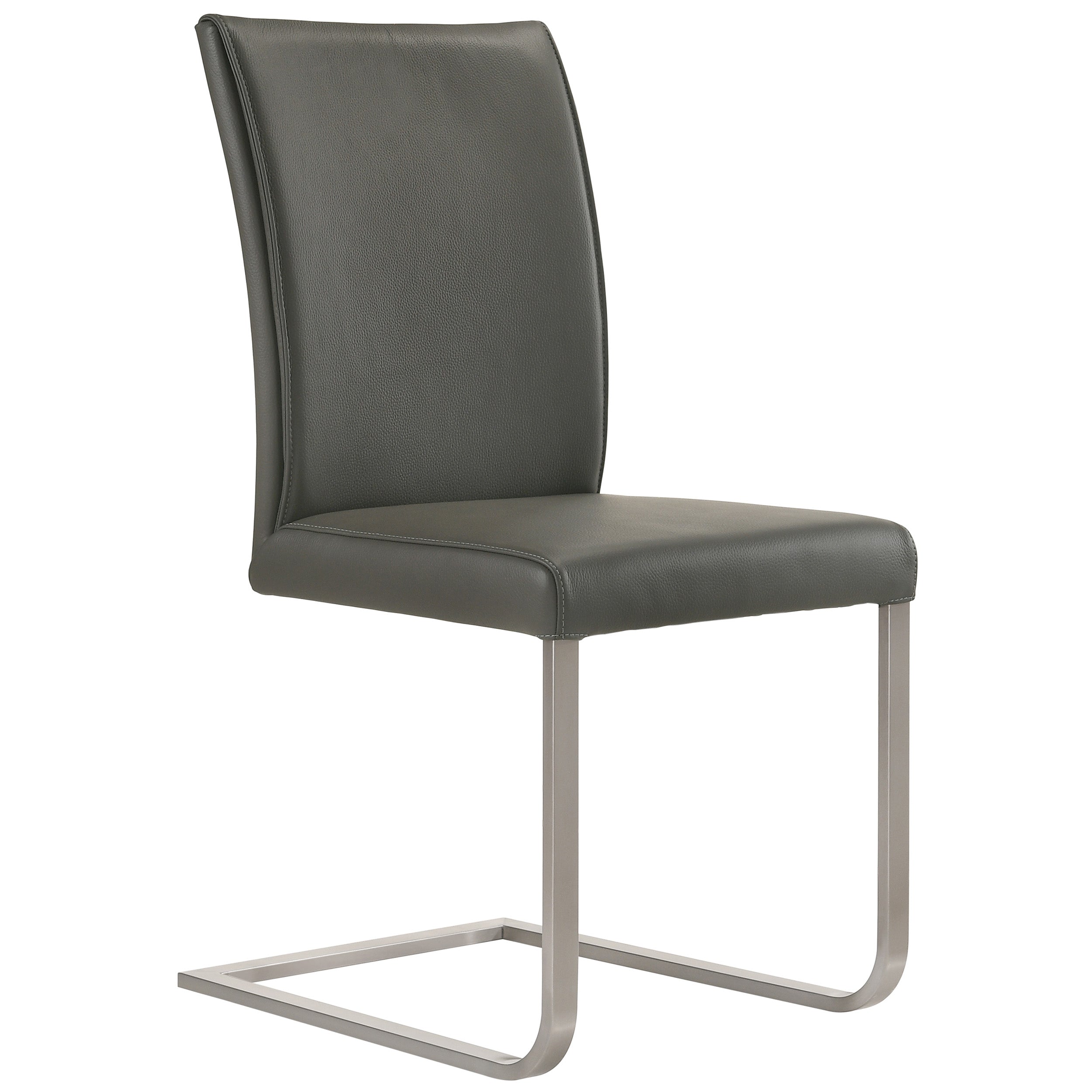 Bonn 6876L Dining Chair, Dark Grey, Set of 2