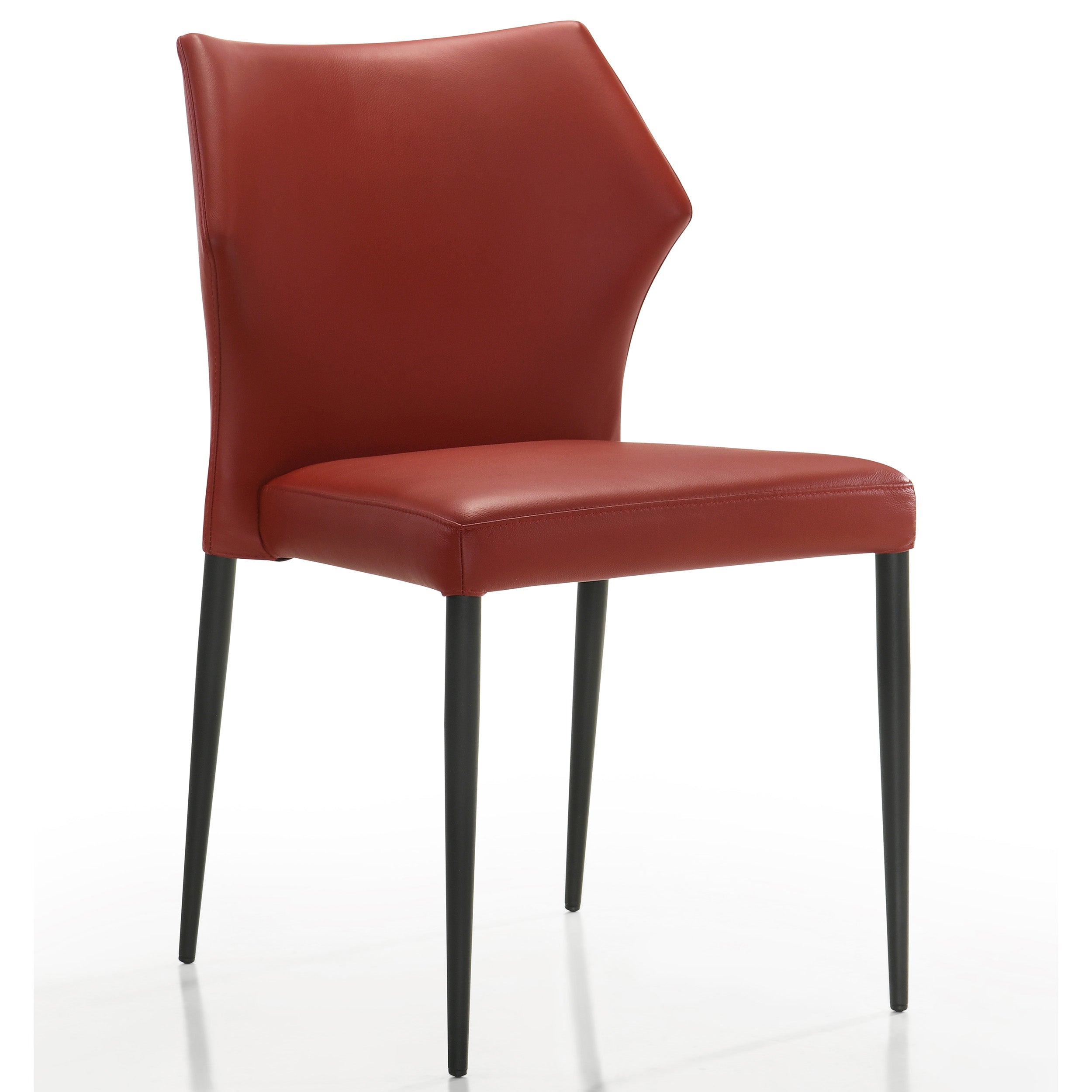 Luke 6911KM Dining Chair, Red, Set of 2