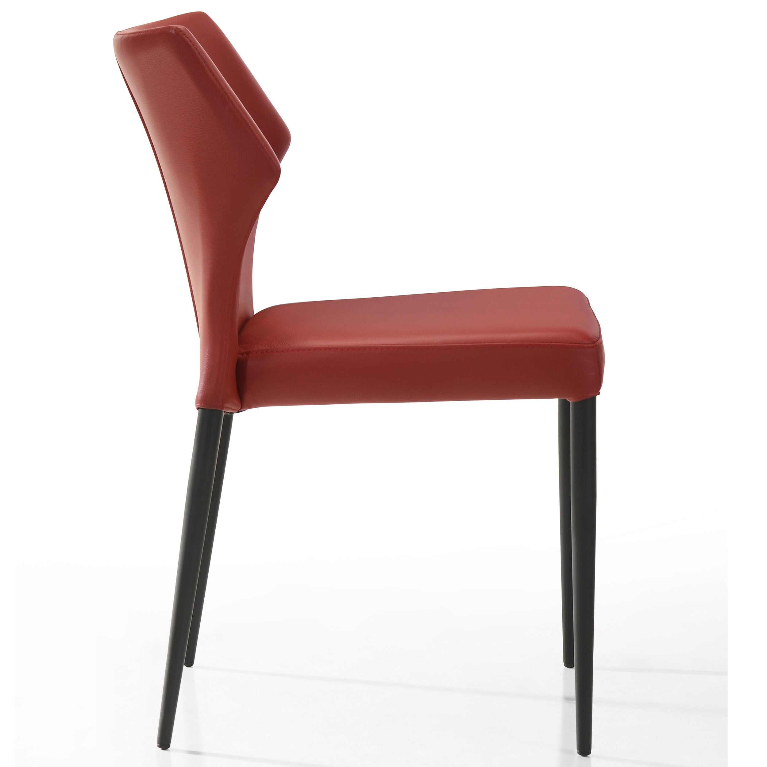Luke 6911KM Dining Chair, Red, Set of 2
