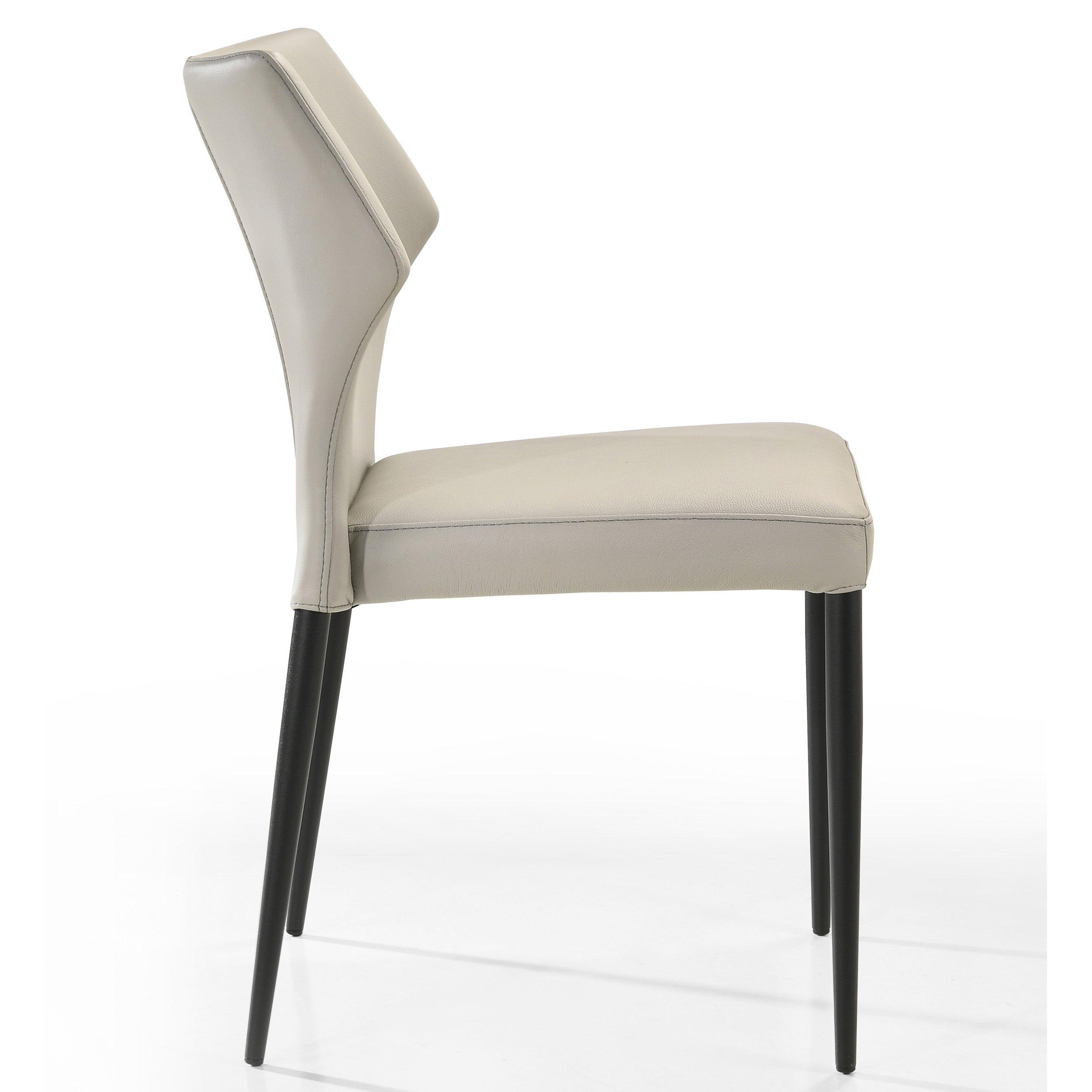 Luke 6911KM Dining Chair, Pewter, Set of 2